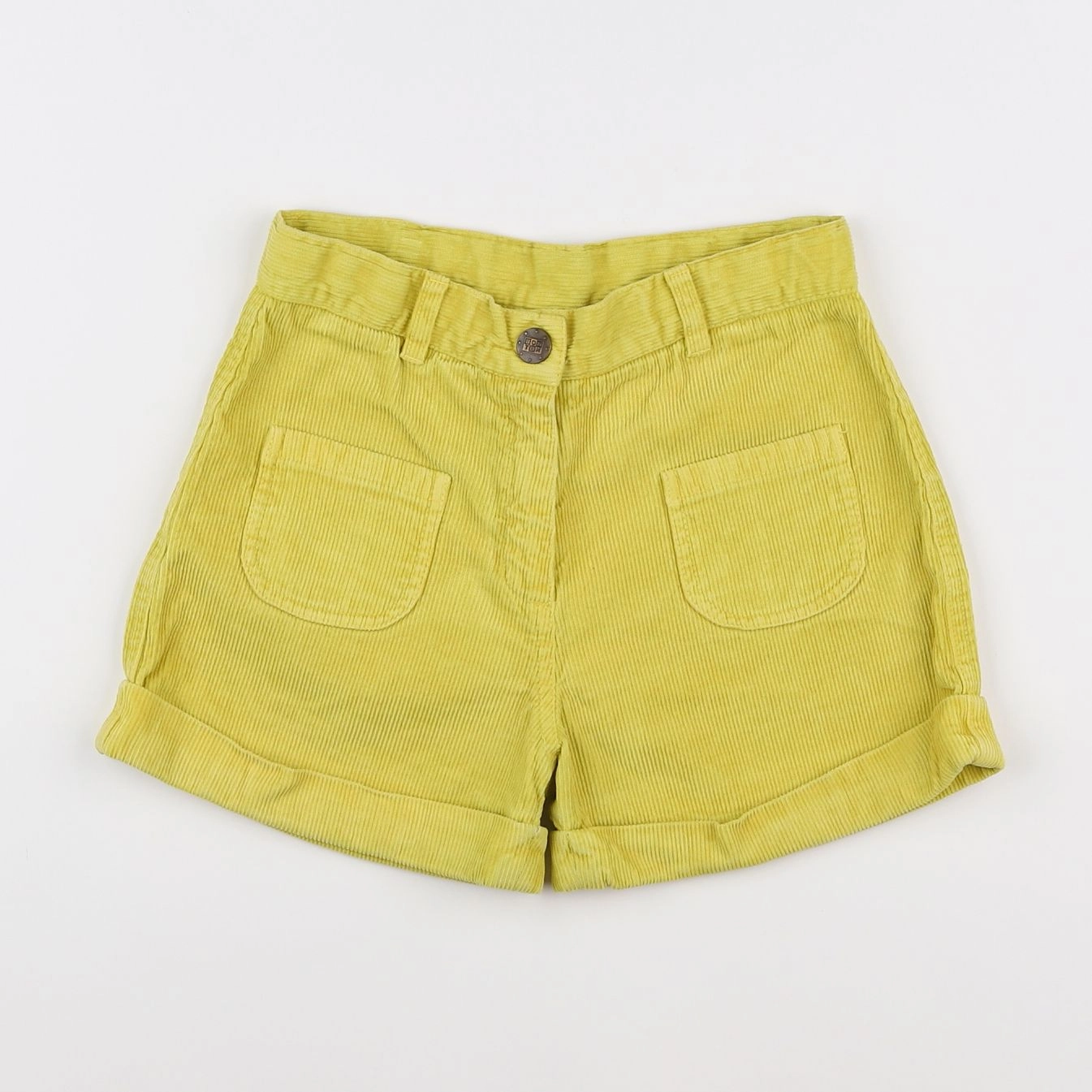 Bonton - short jaune - 10 ans