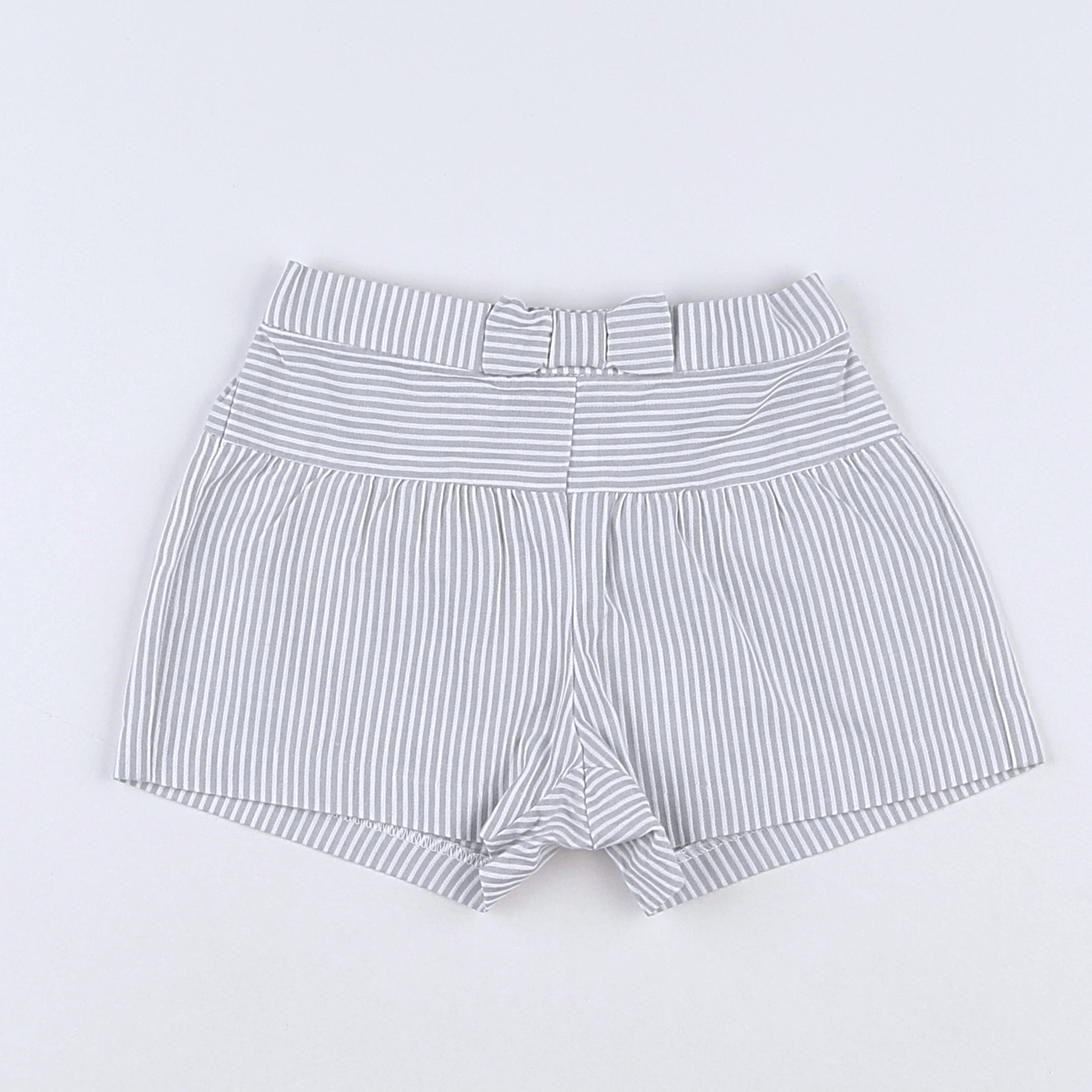 Jacadi - short blanc, gris - 12 mois