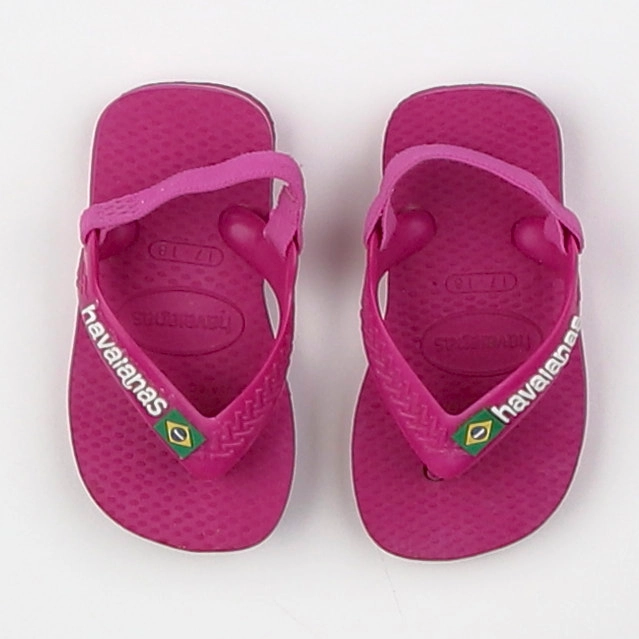 Havaianas - tongs rose - pointure 17/18