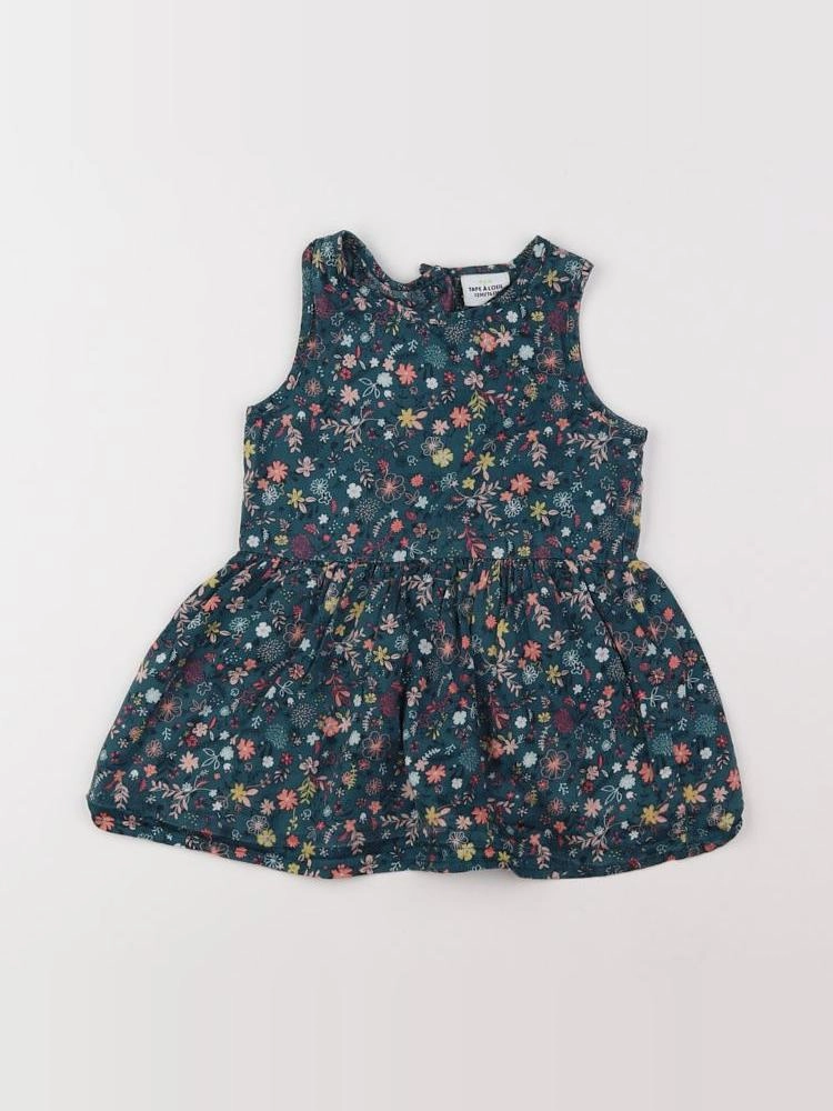Tape à l'oeil - robe multicolore - 12 mois