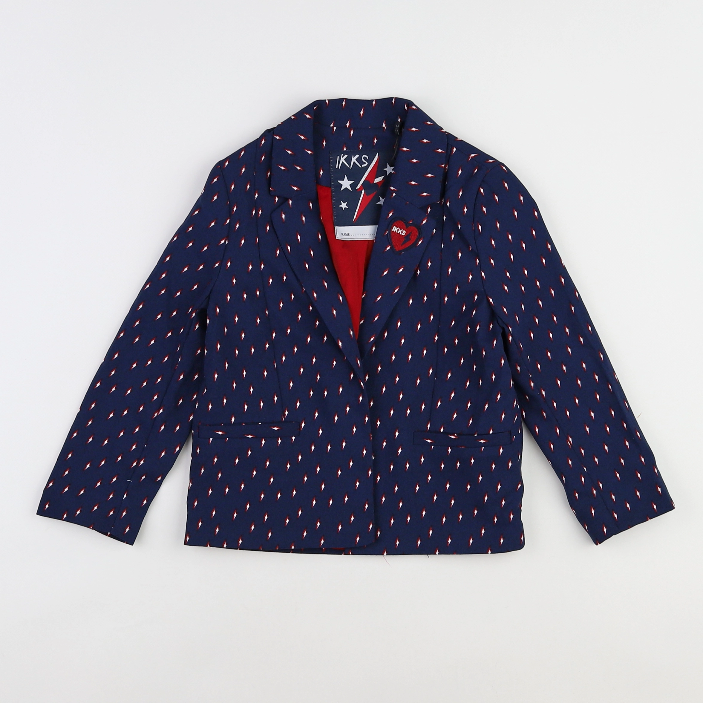 IKKS - veste bleu (neuf) - 4 ans