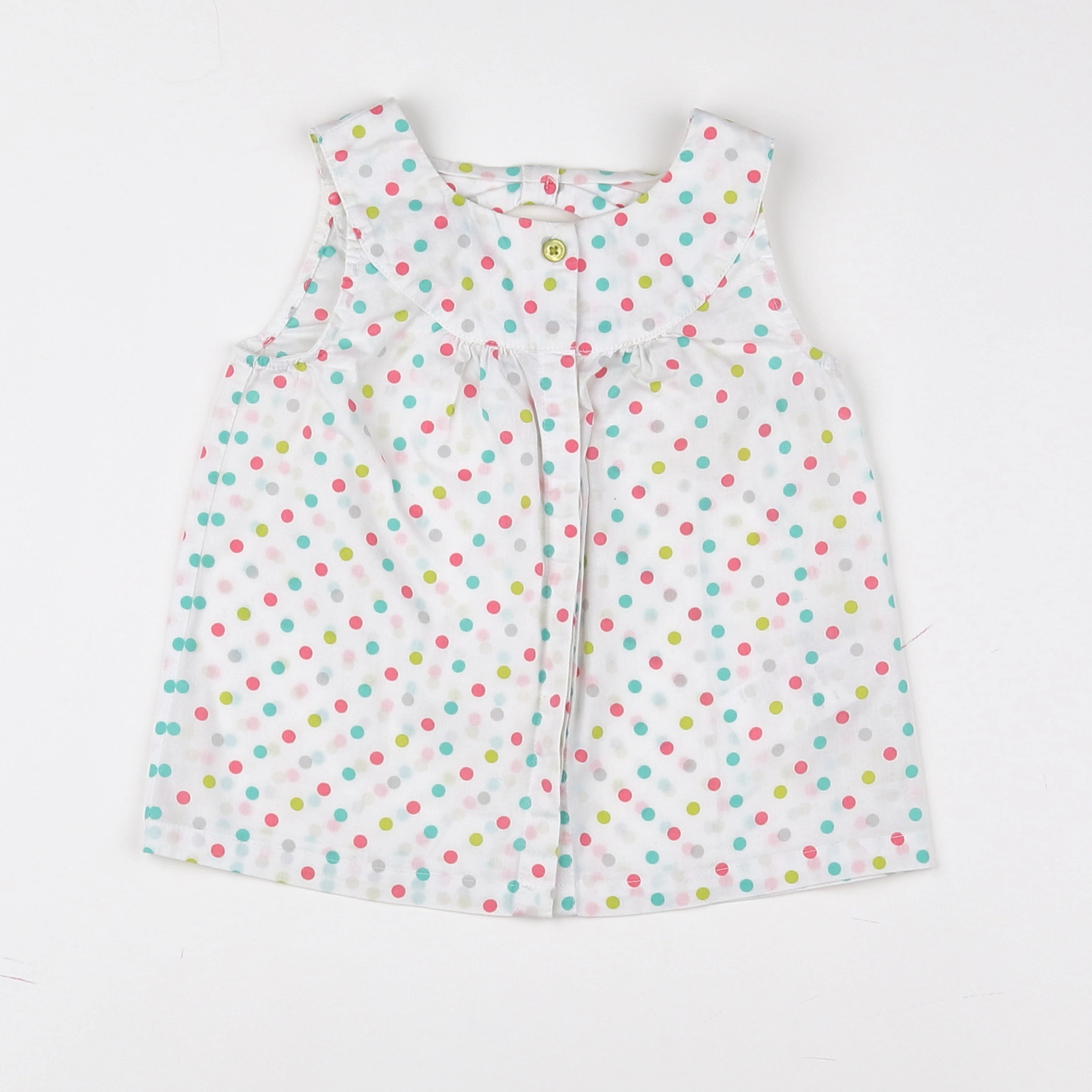 Vertbaudet - blouse multicolore - 18 mois