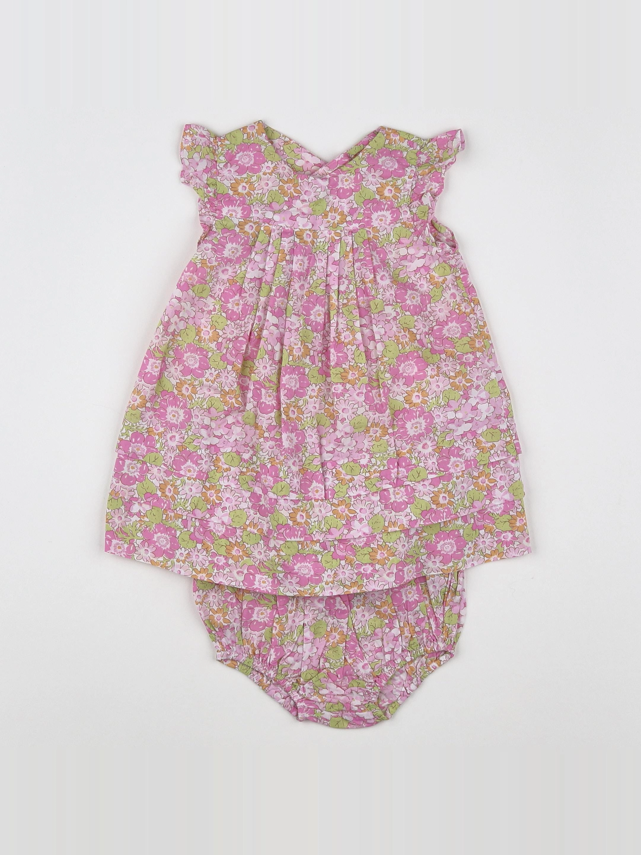 Jacadi - robe liberty - 6 mois