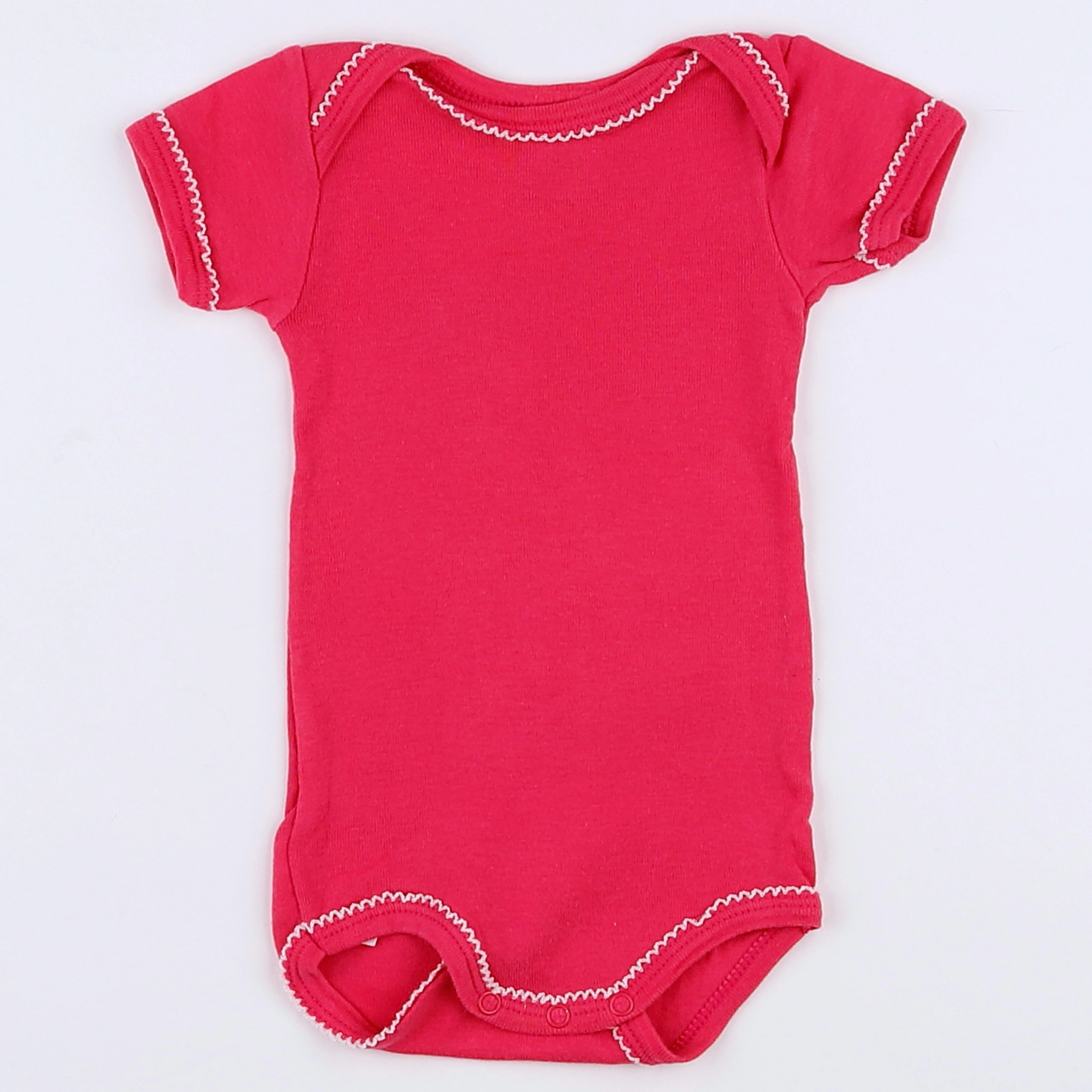 Petit Bateau - body rose - 3 mois