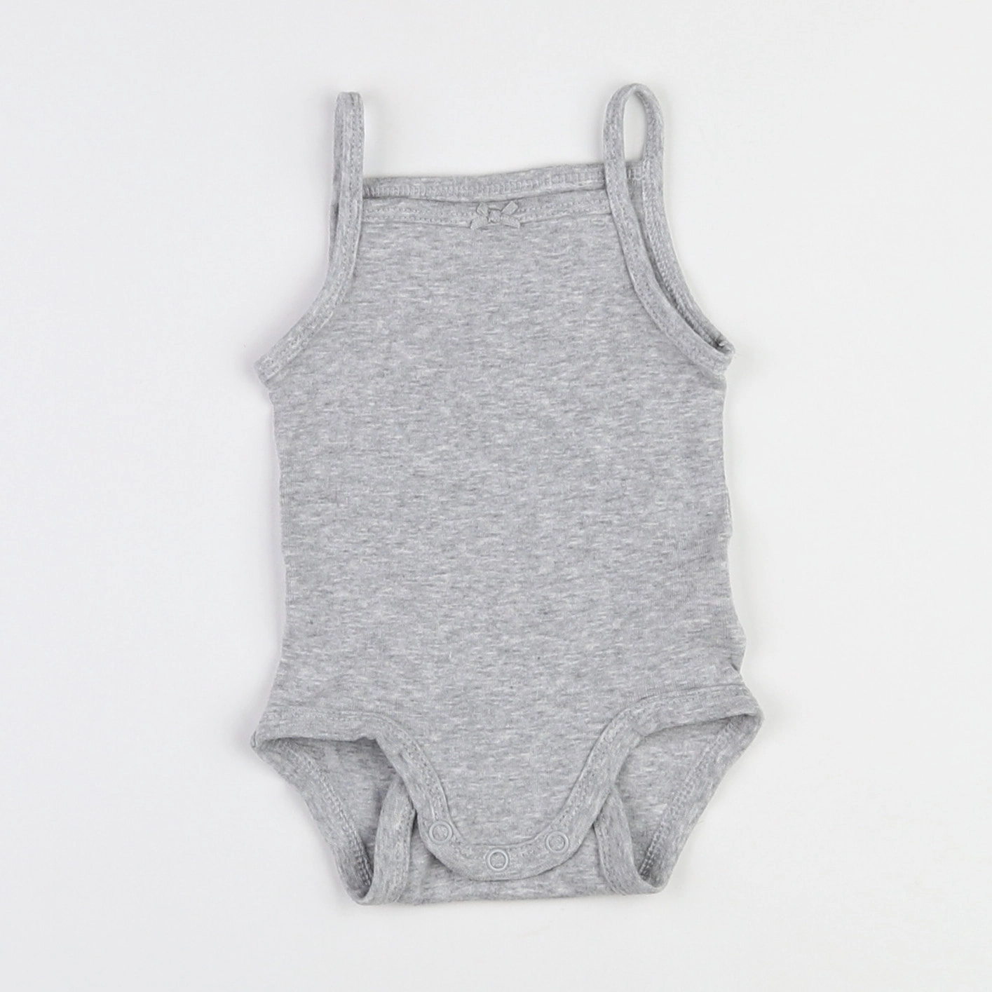 H&M - body gris - 3 mois