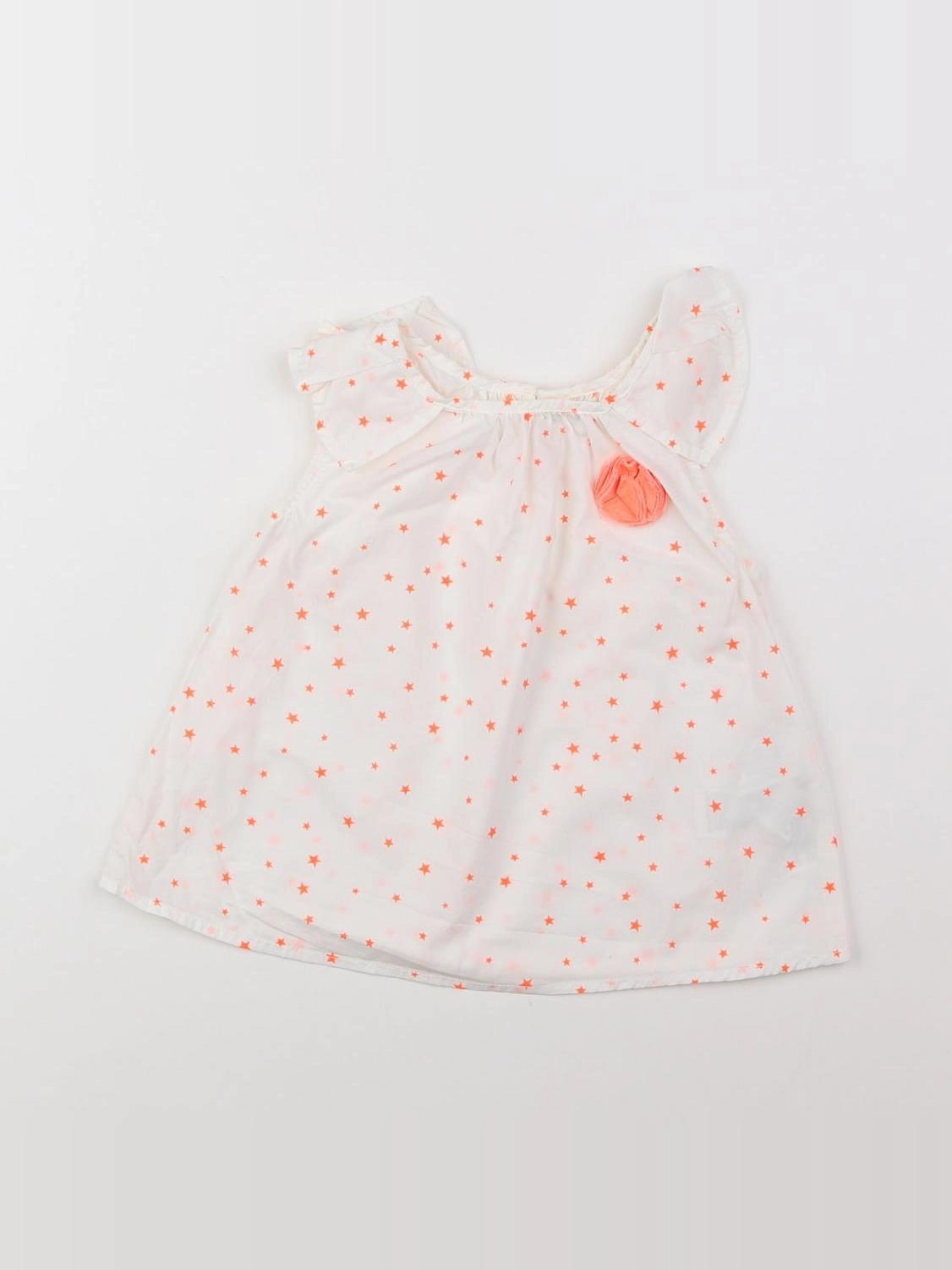 Zara - blouse blanc - 18 mois à 2 ans
