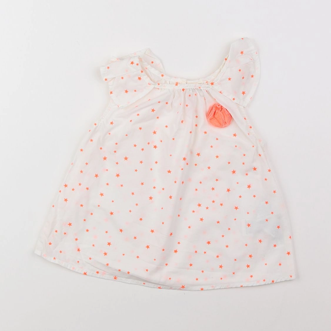 Zara - blouse blanc - 18 mois à 2 ans