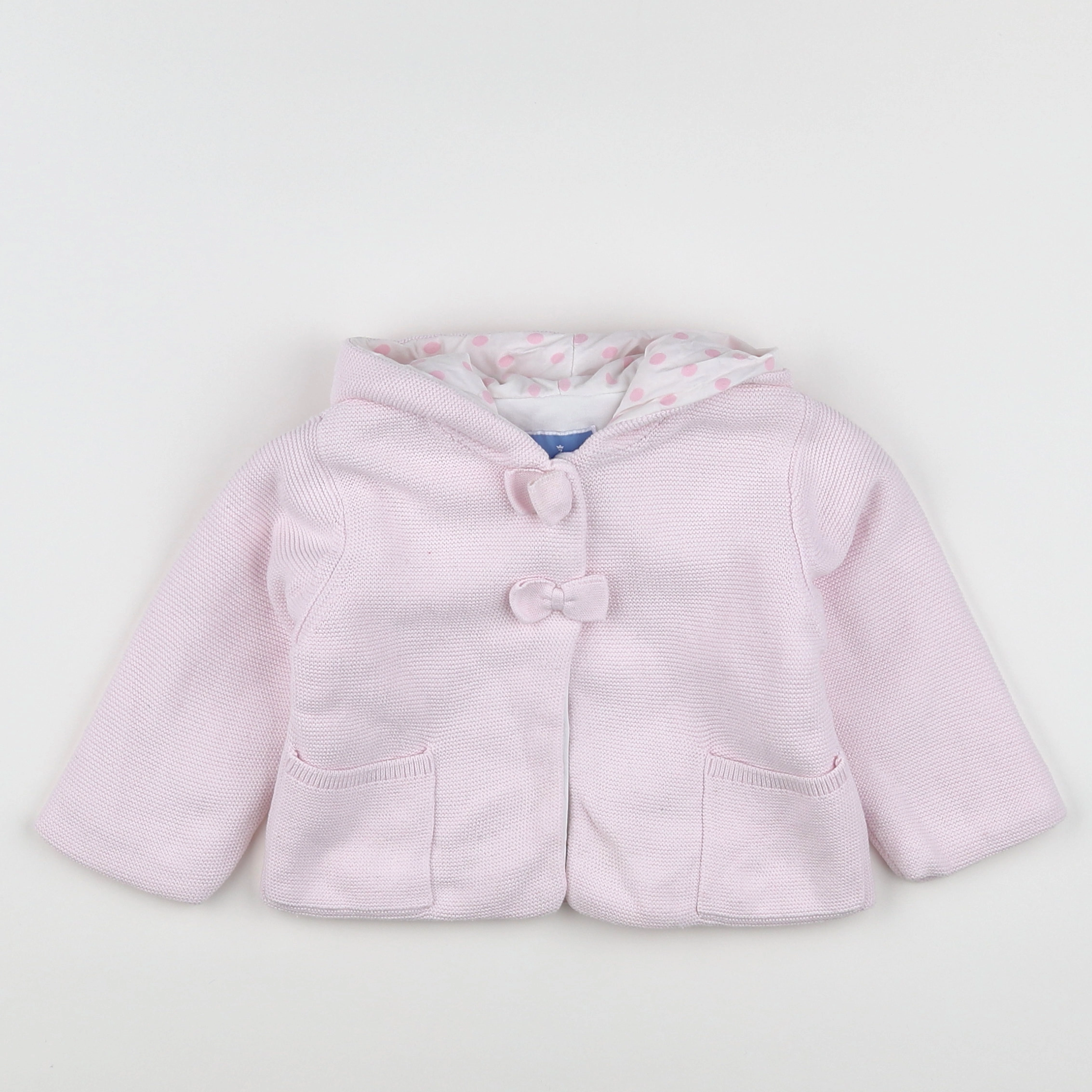 Jacadi - veste rose - 12 mois