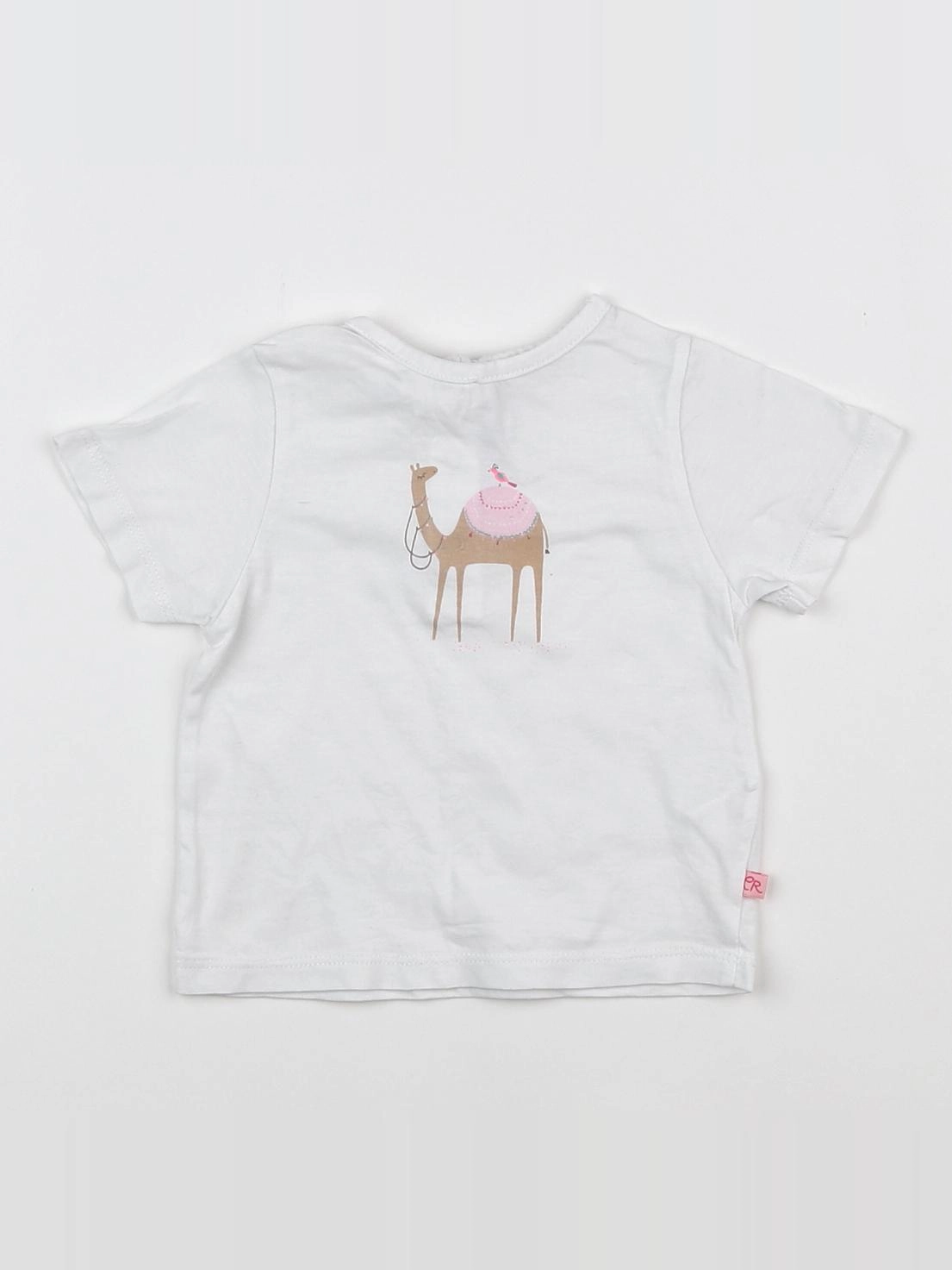 Cadet Rousselle - tee-shirt blanc - 6 mois