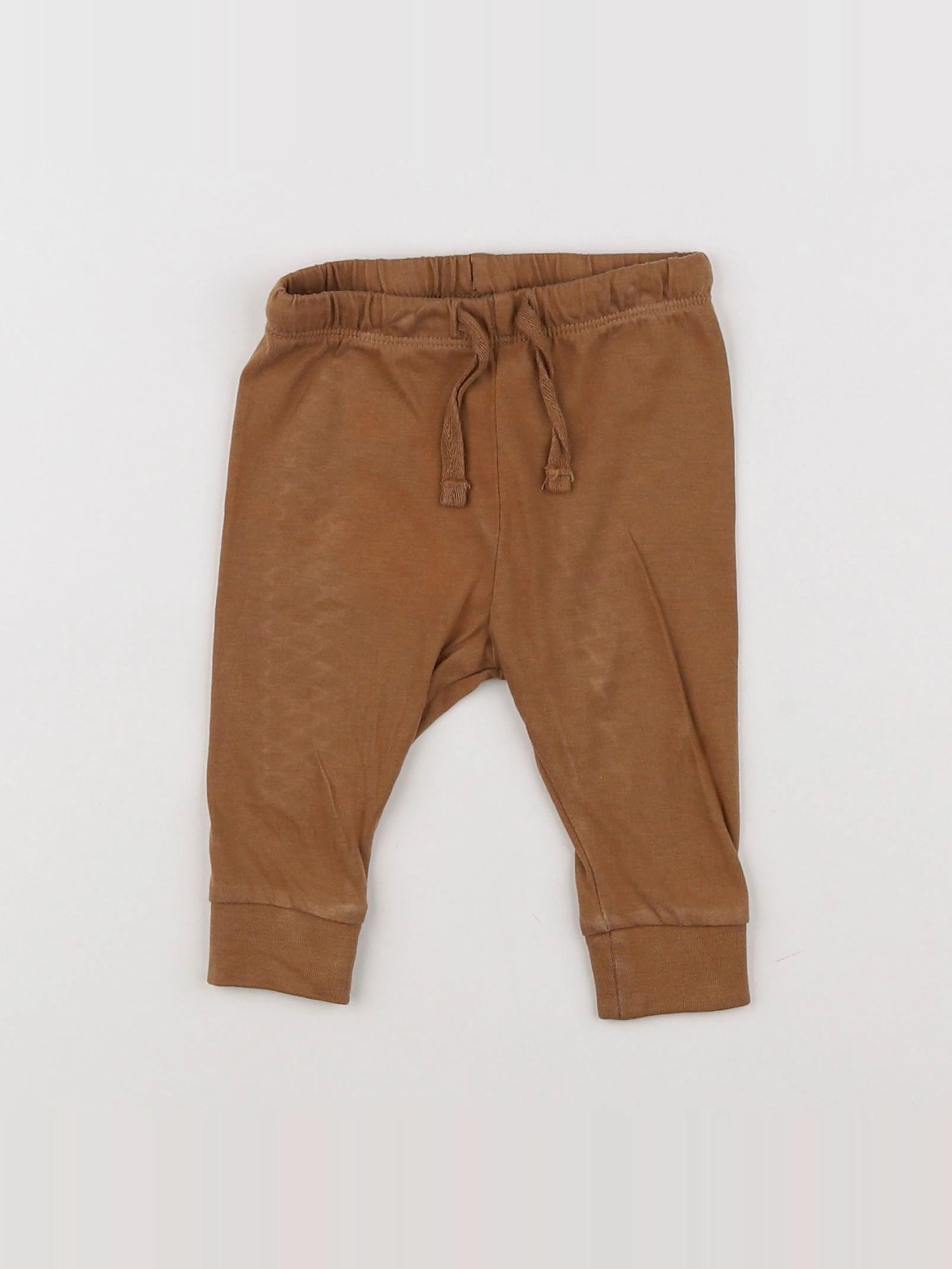 H&M - legging marron - 3 mois