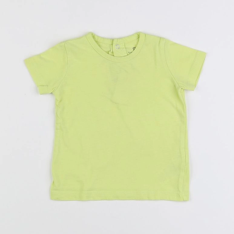 La Redoute - tee-shirt jaune - 6 mois