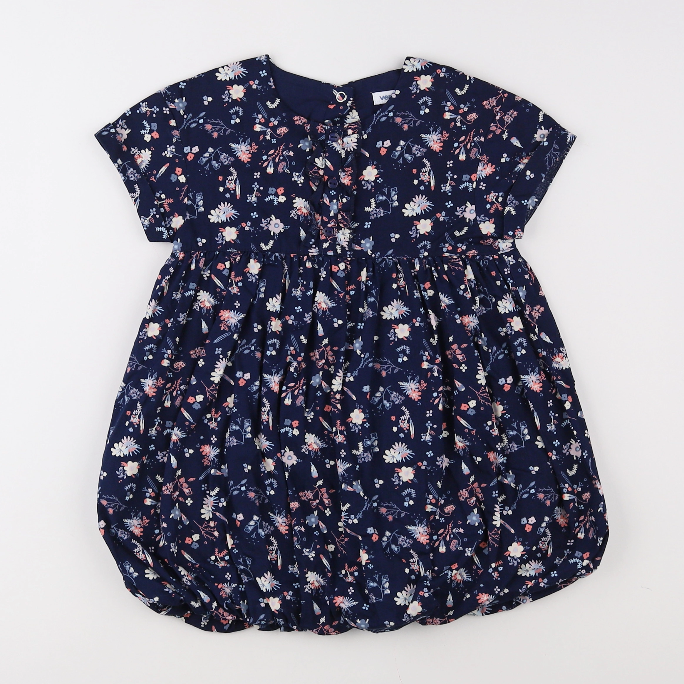 Vertbaudet - robe bleu - 3 ans