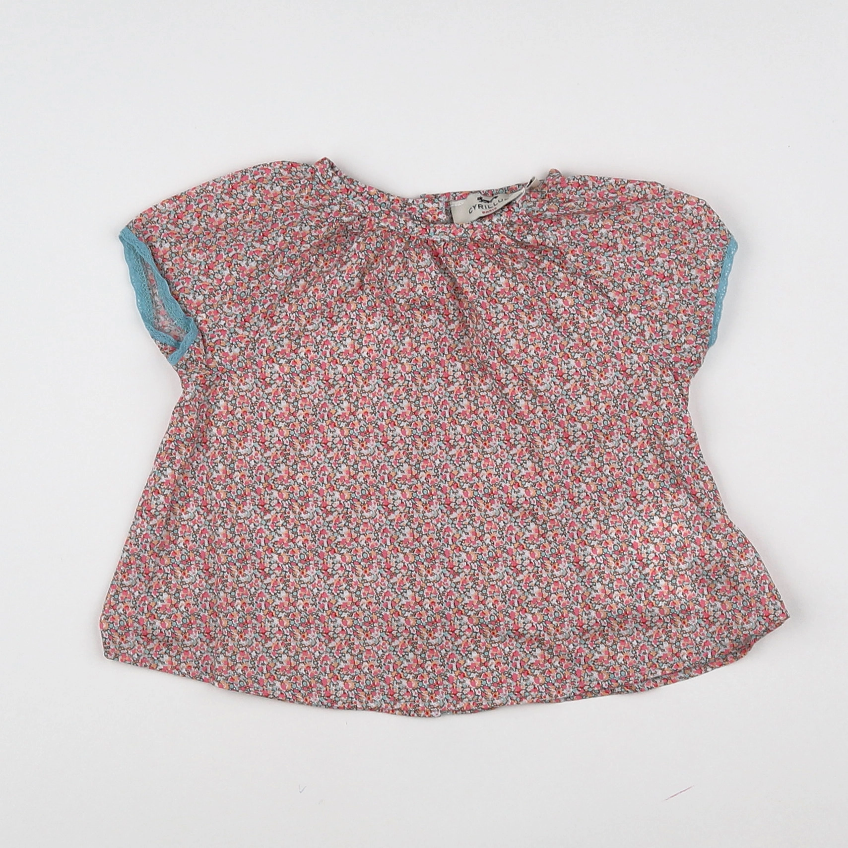 Cyrillus - blouse multicolore - 6 mois