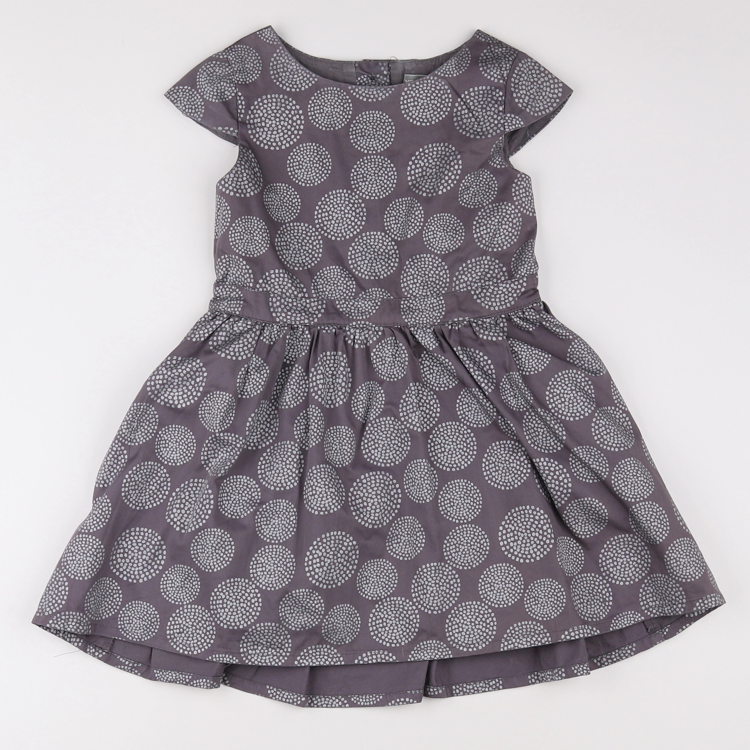 Vertbaudet - robe gris - 5 ans