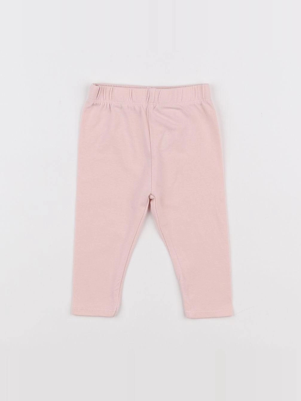 Vertbaudet - legging rose - 3 mois