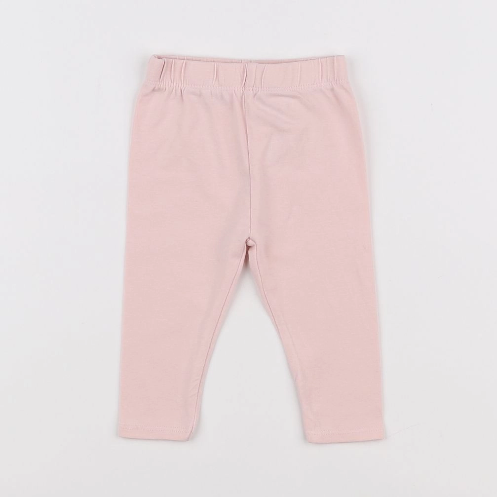 Vertbaudet - legging rose - 3 mois