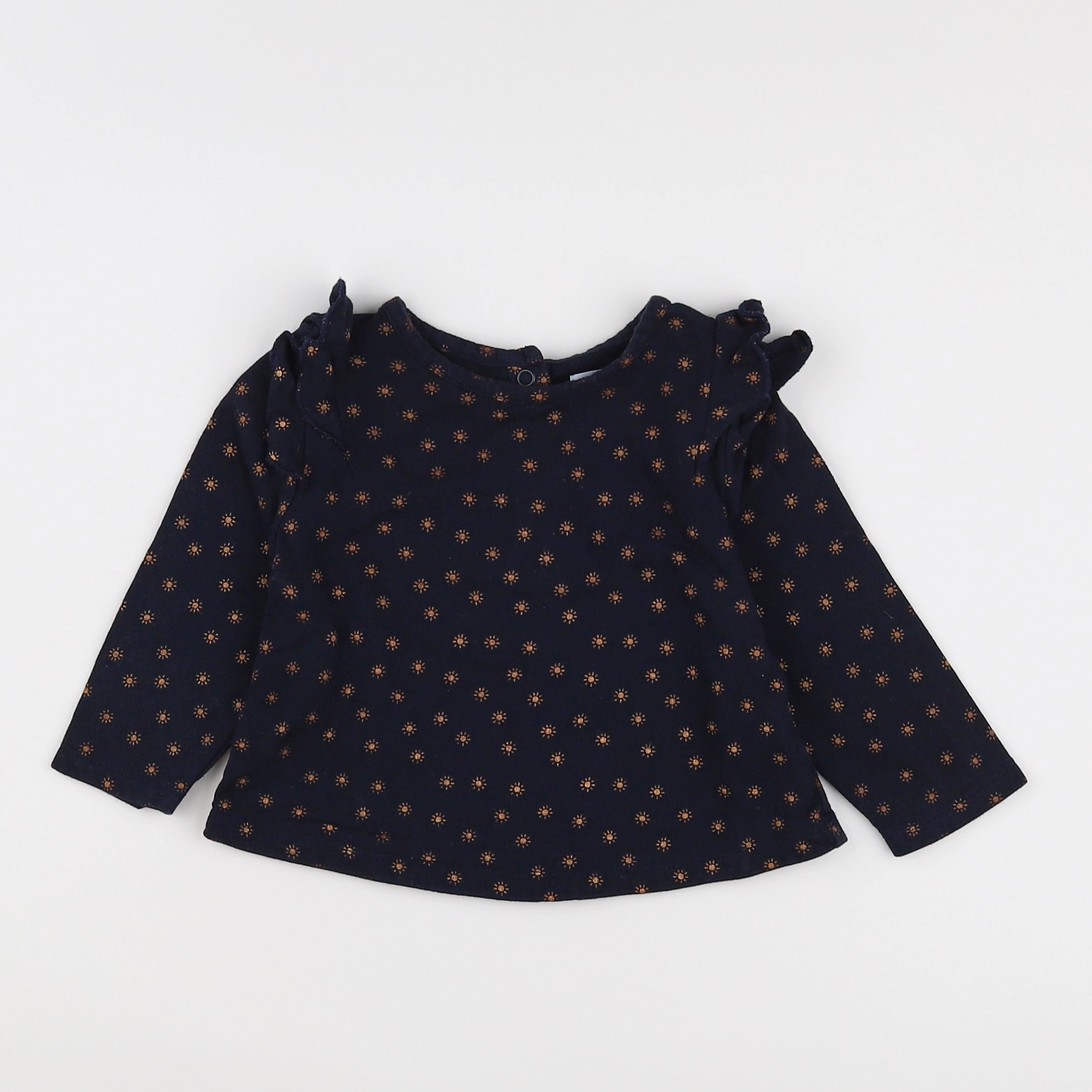 Boutchou - tee-shirt noir - 12 mois