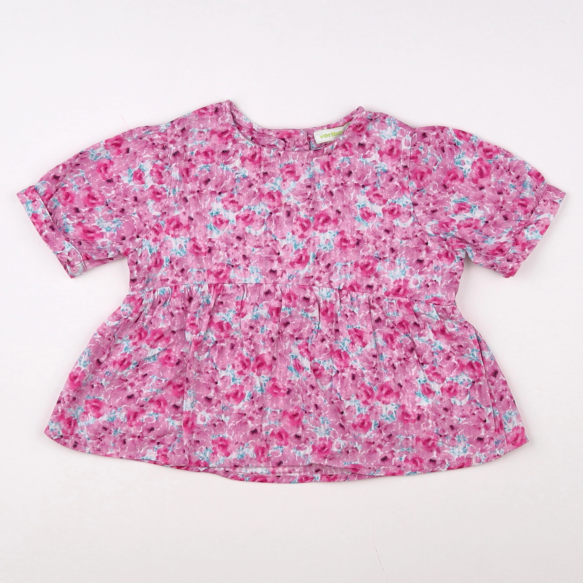 Vertbaudet - blouse multicolore - 2 ans