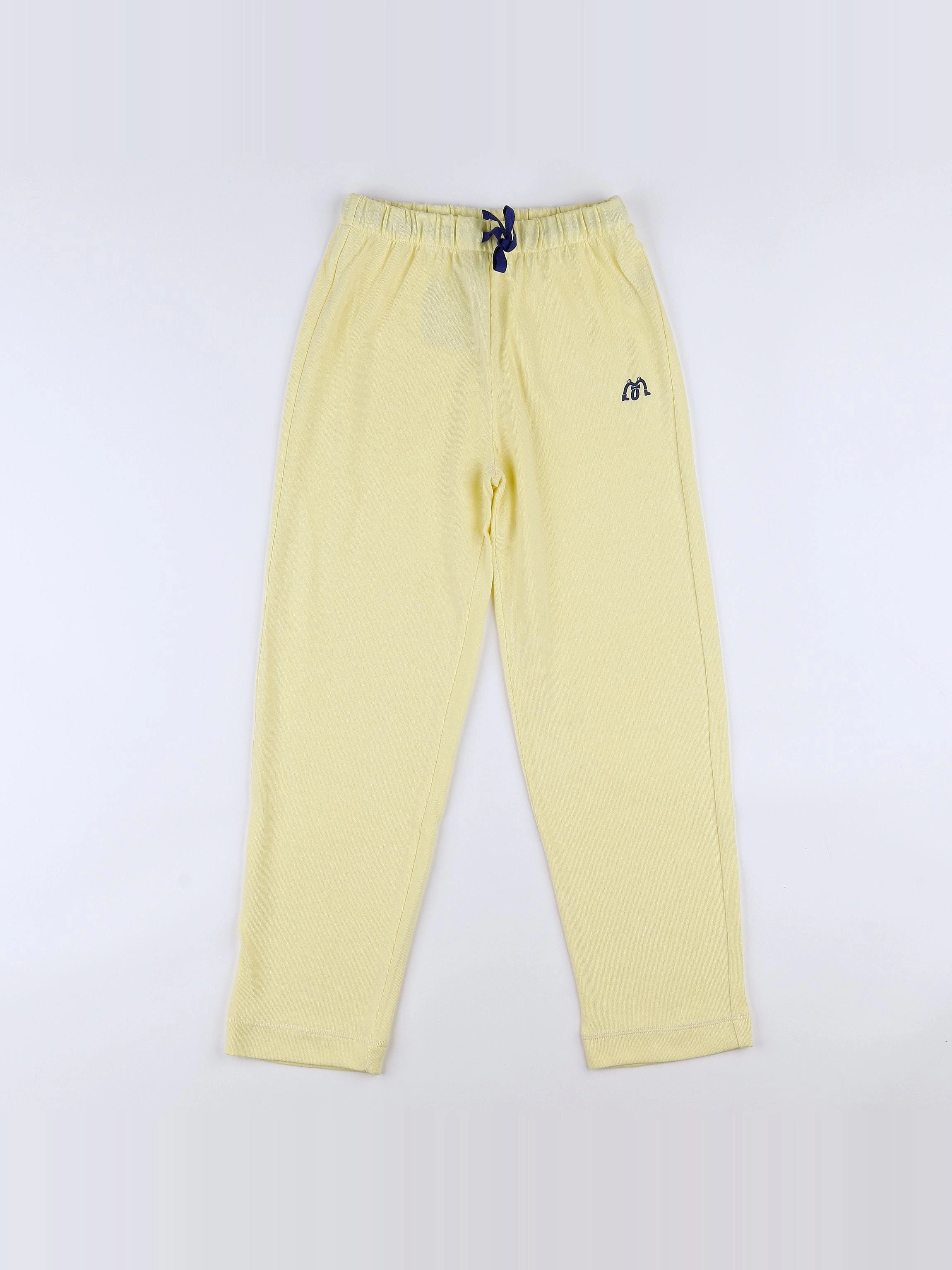 Les Marsiens - jogging jaune (neuf) - 12 ans
