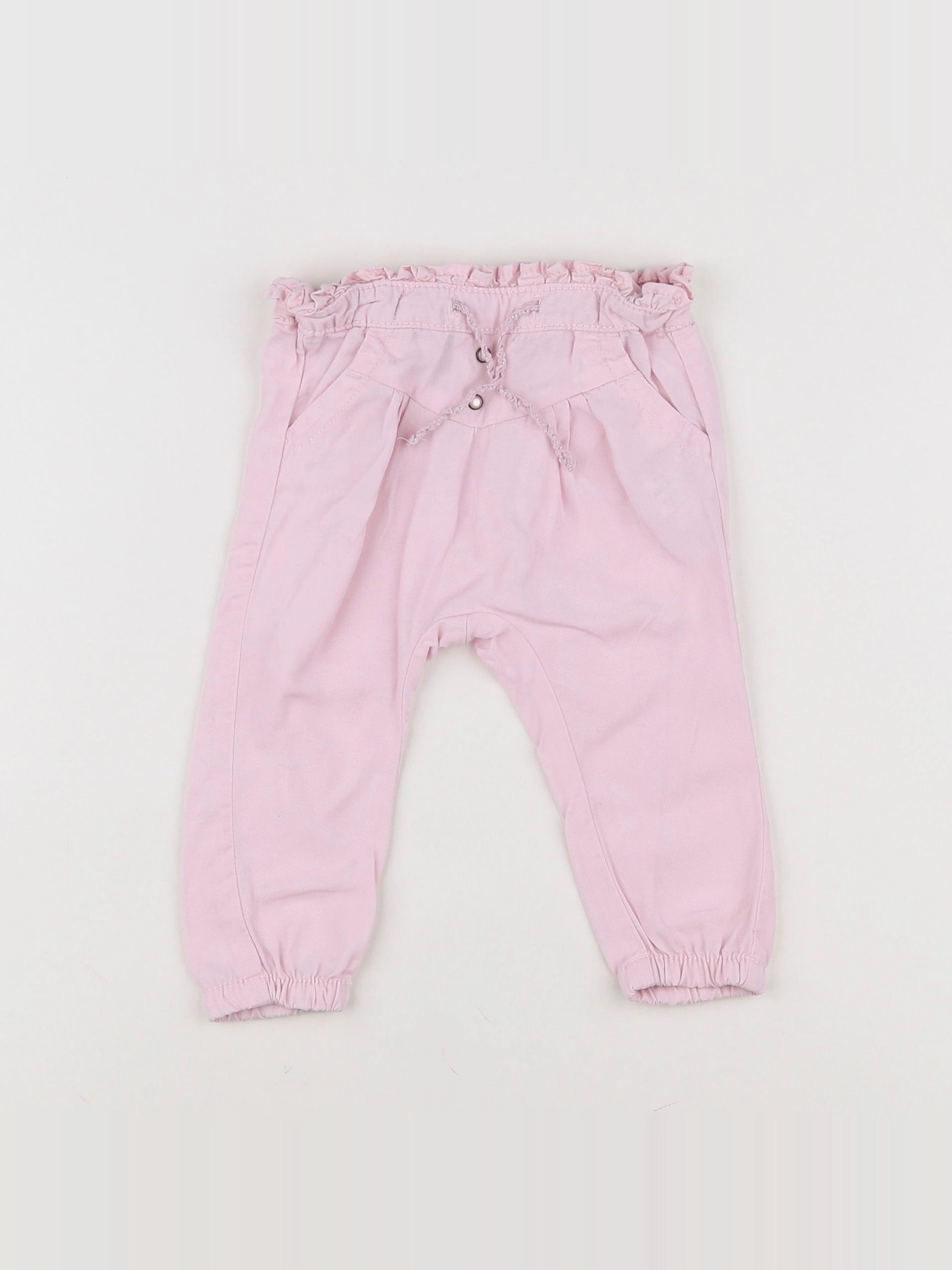 Tape à l'oeil - pantalon rose - 12 mois