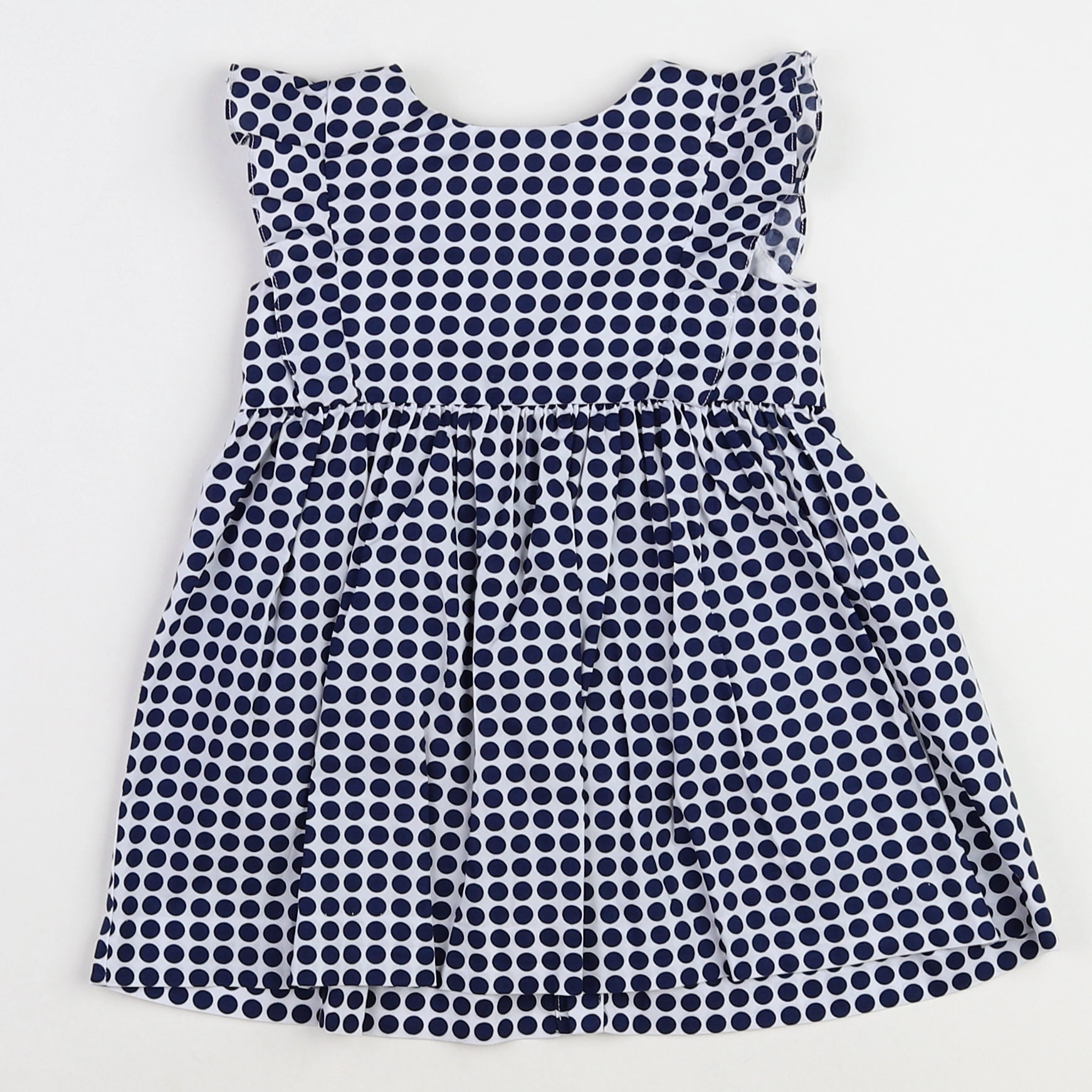 Jacadi - robe bleu, blanc - 18 mois
