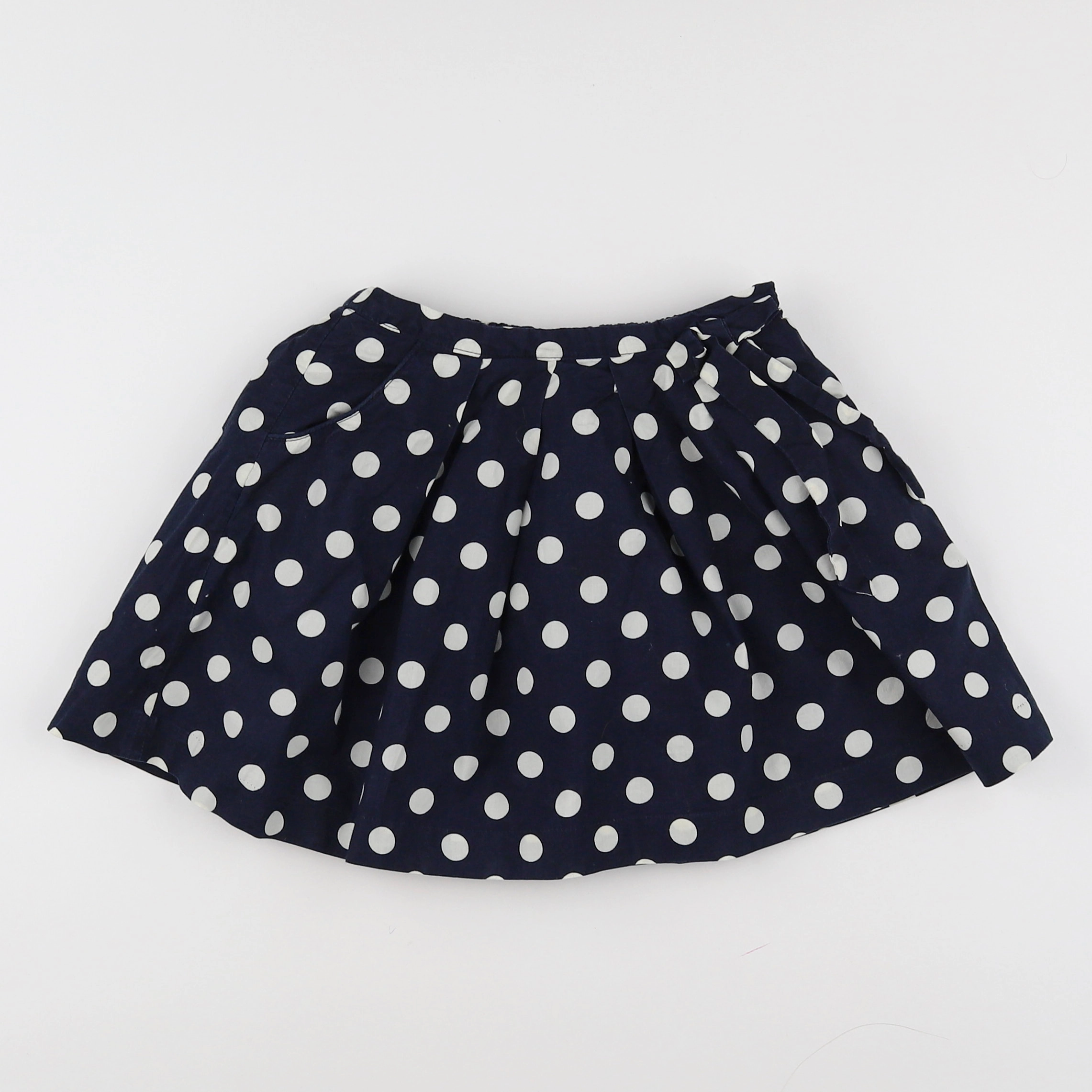 Jacadi - jupe bleu, blanc - 4 ans