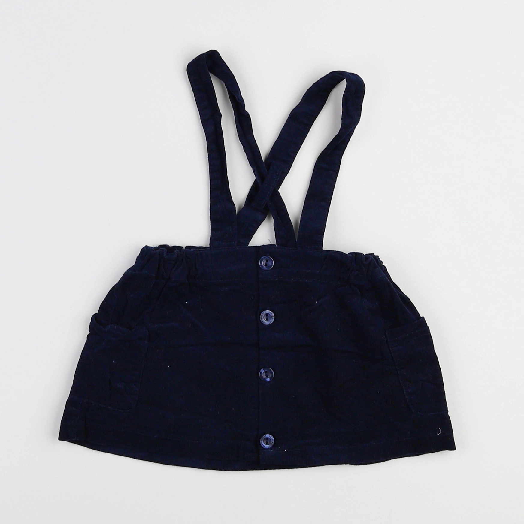 Vertbaudet - jupe bleu - 18 mois