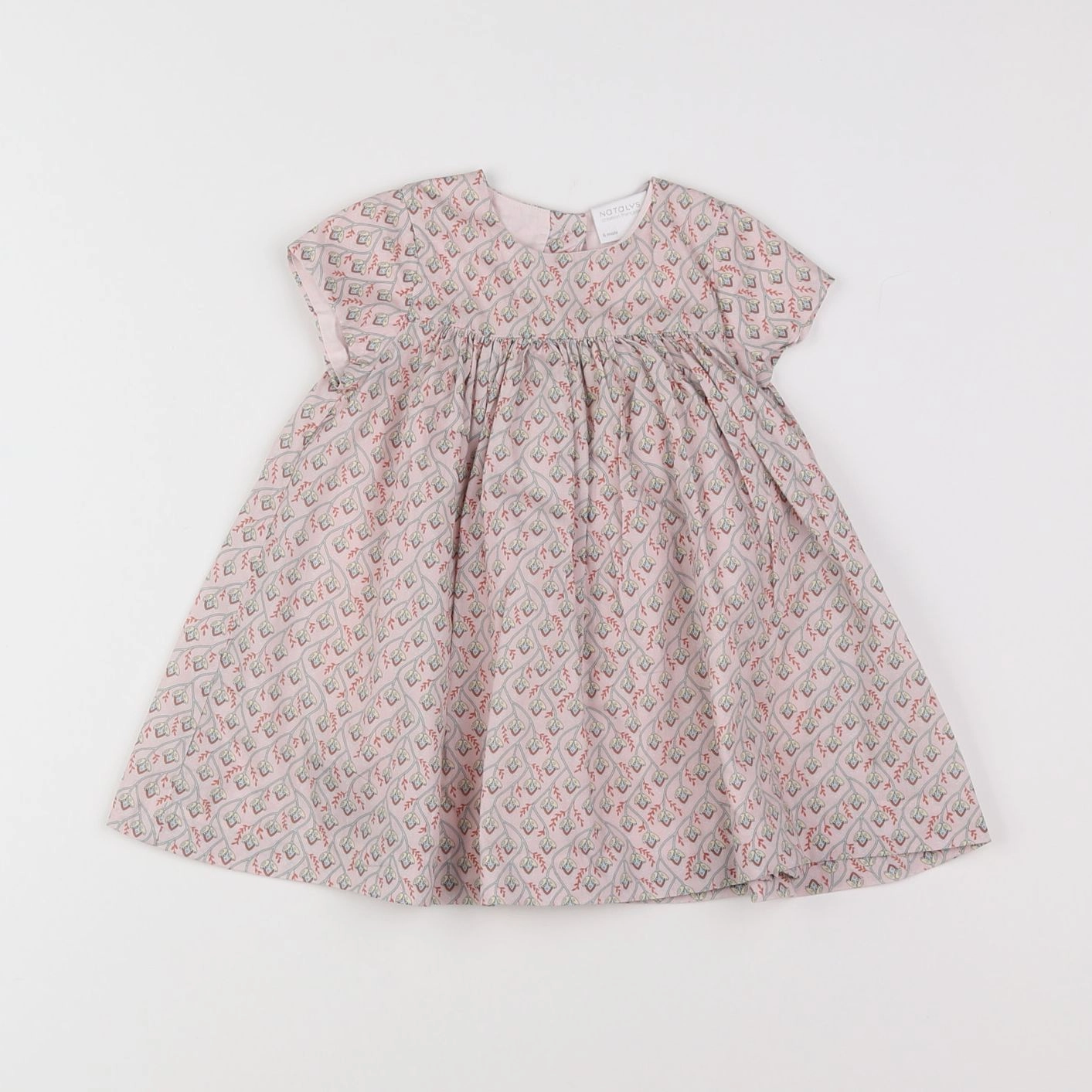 Natalys - robe rose - 6 mois