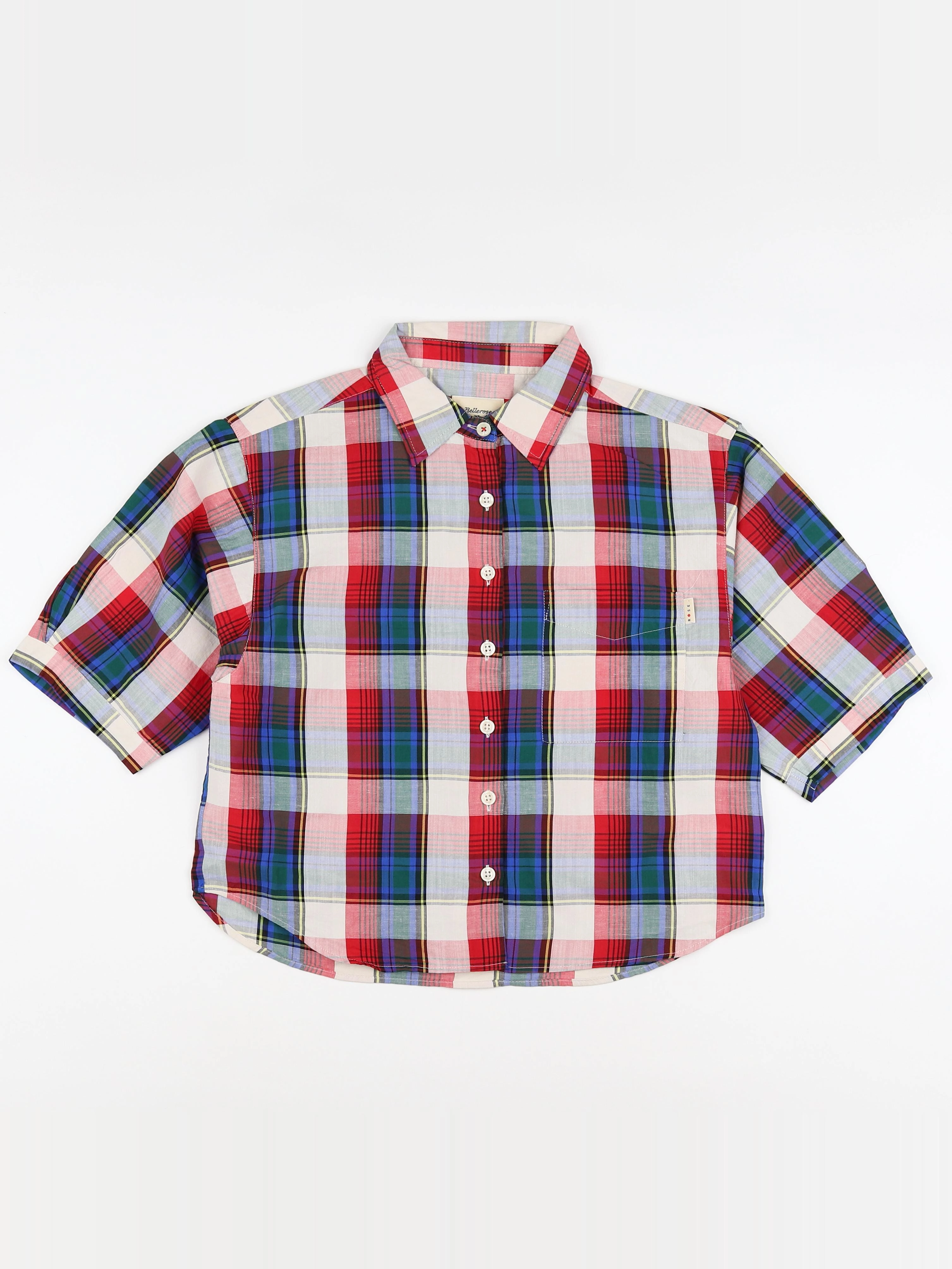 Bellerose - chemise multicolore (état neuf) - 16 ans