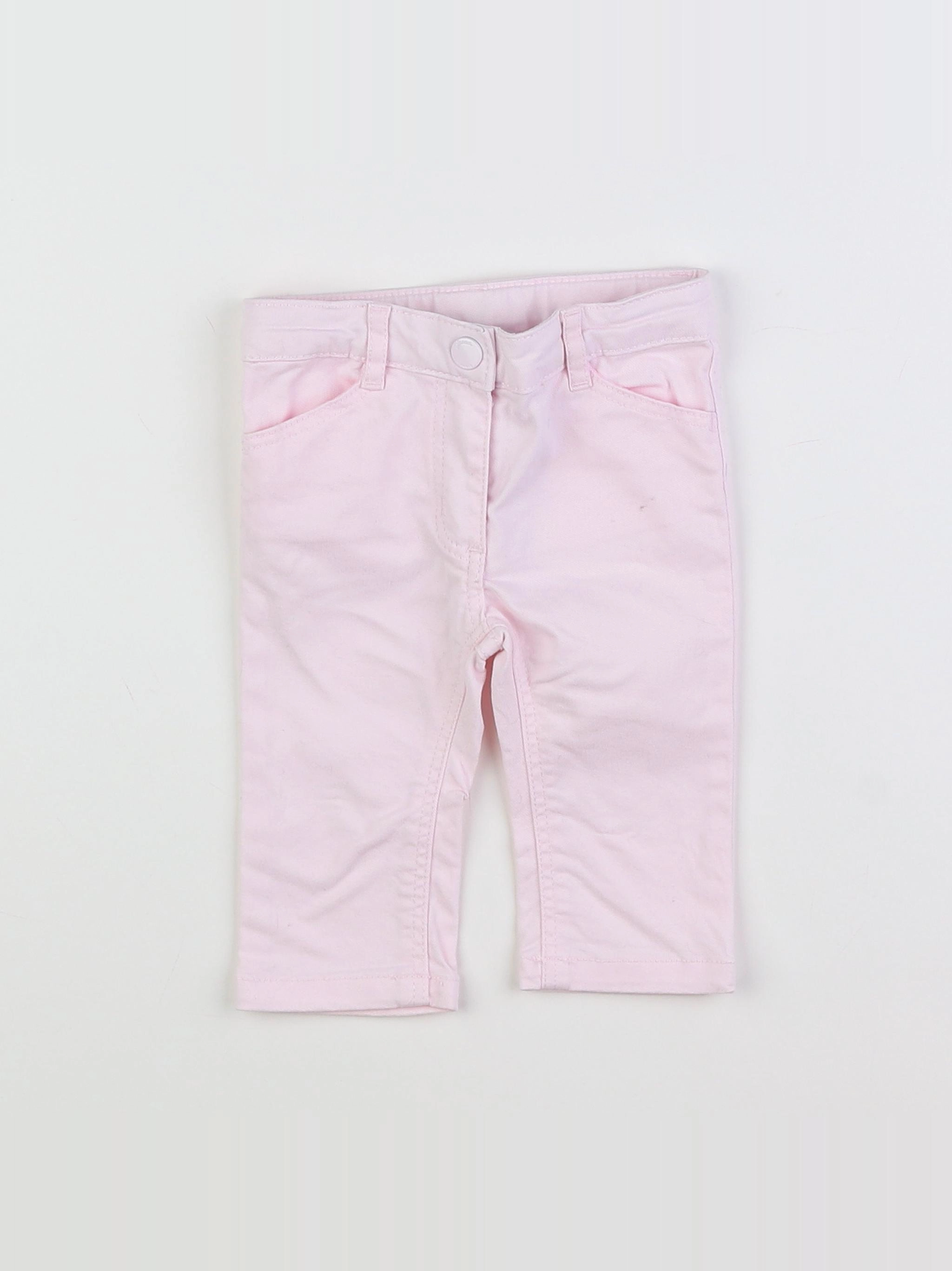 Jacadi - pantalon rose - 6 mois