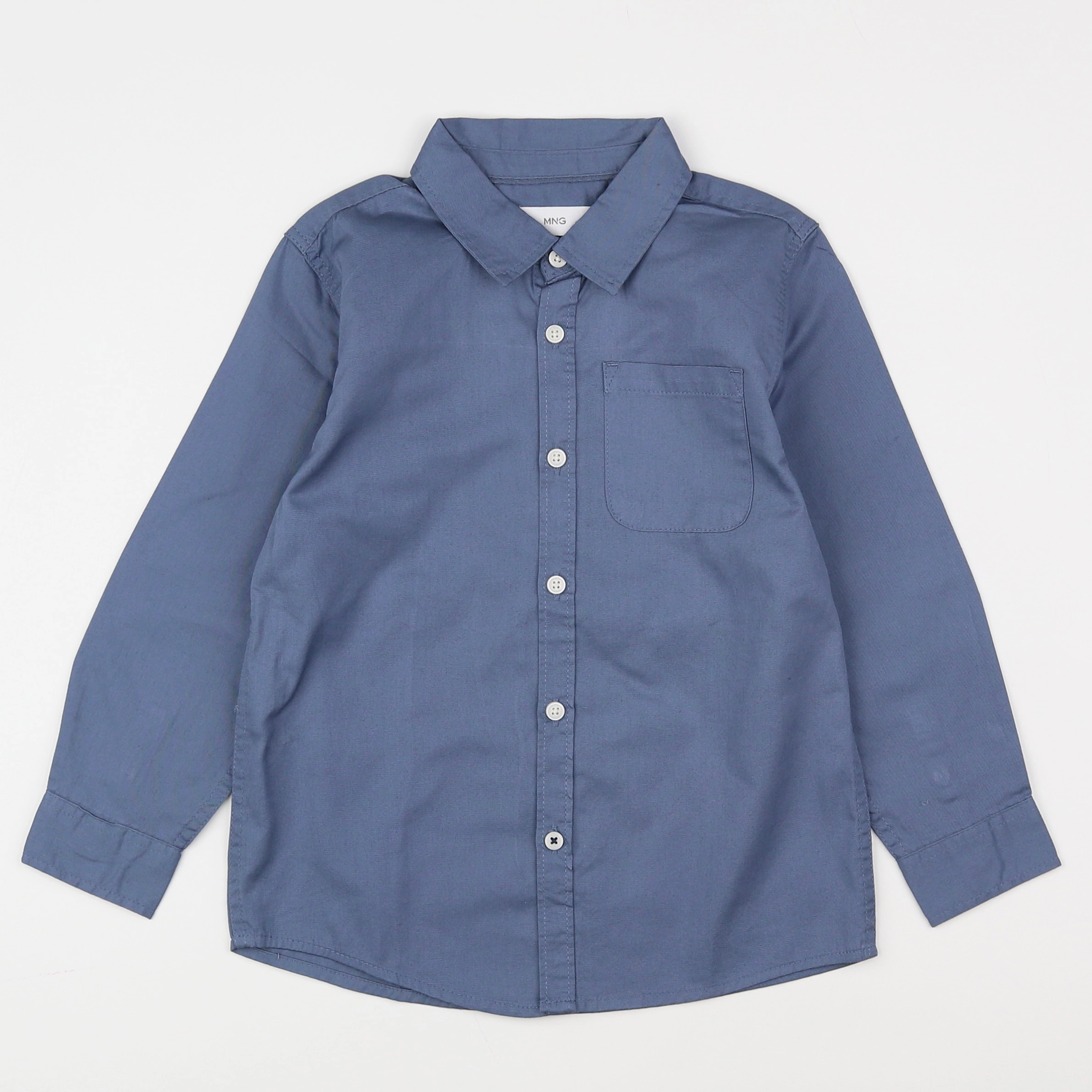 Mango - chemise bleu - 6 ans