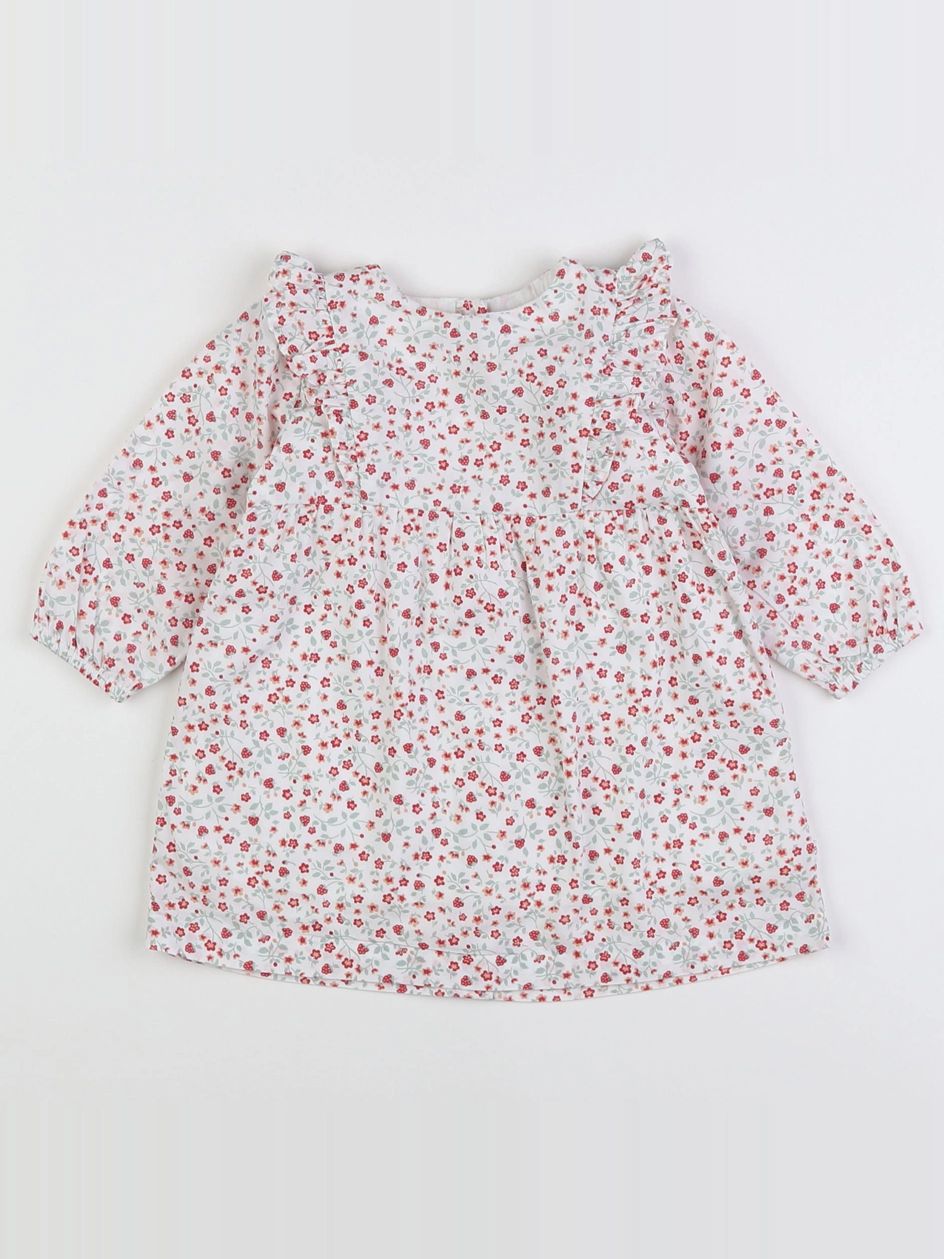 Cadet Rousselle - robe multicolore - 6 mois