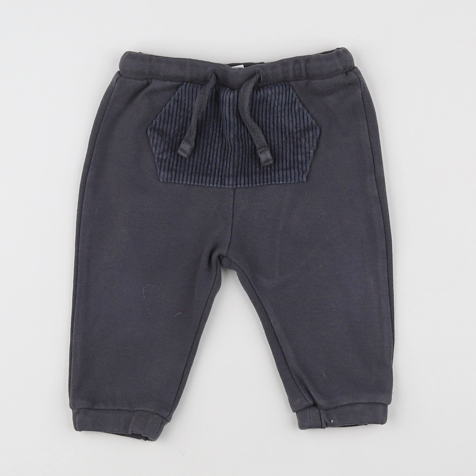 Vertbaudet - jogging taupe - 6 mois