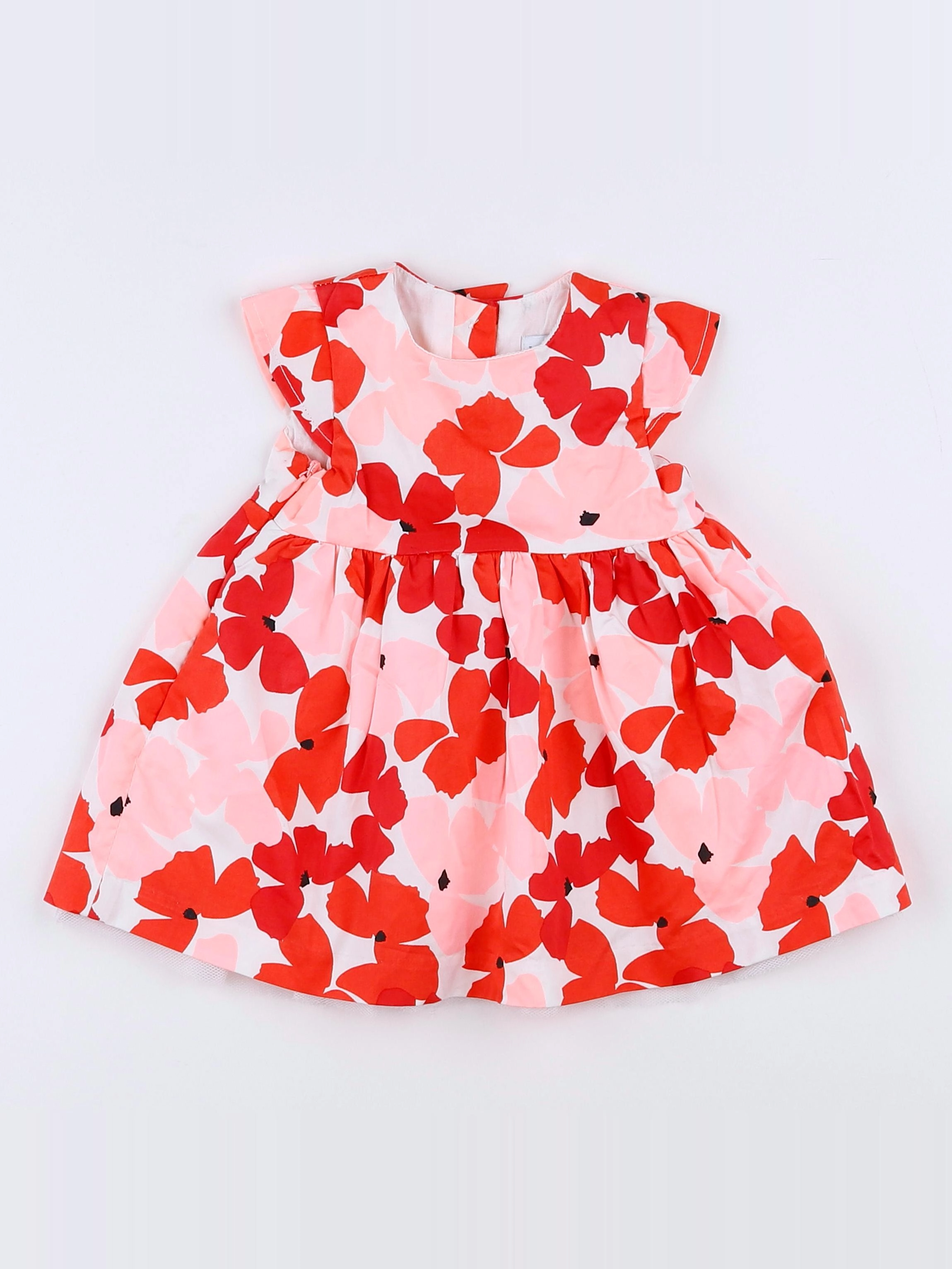 Vertbaudet - robe rose - 3 mois