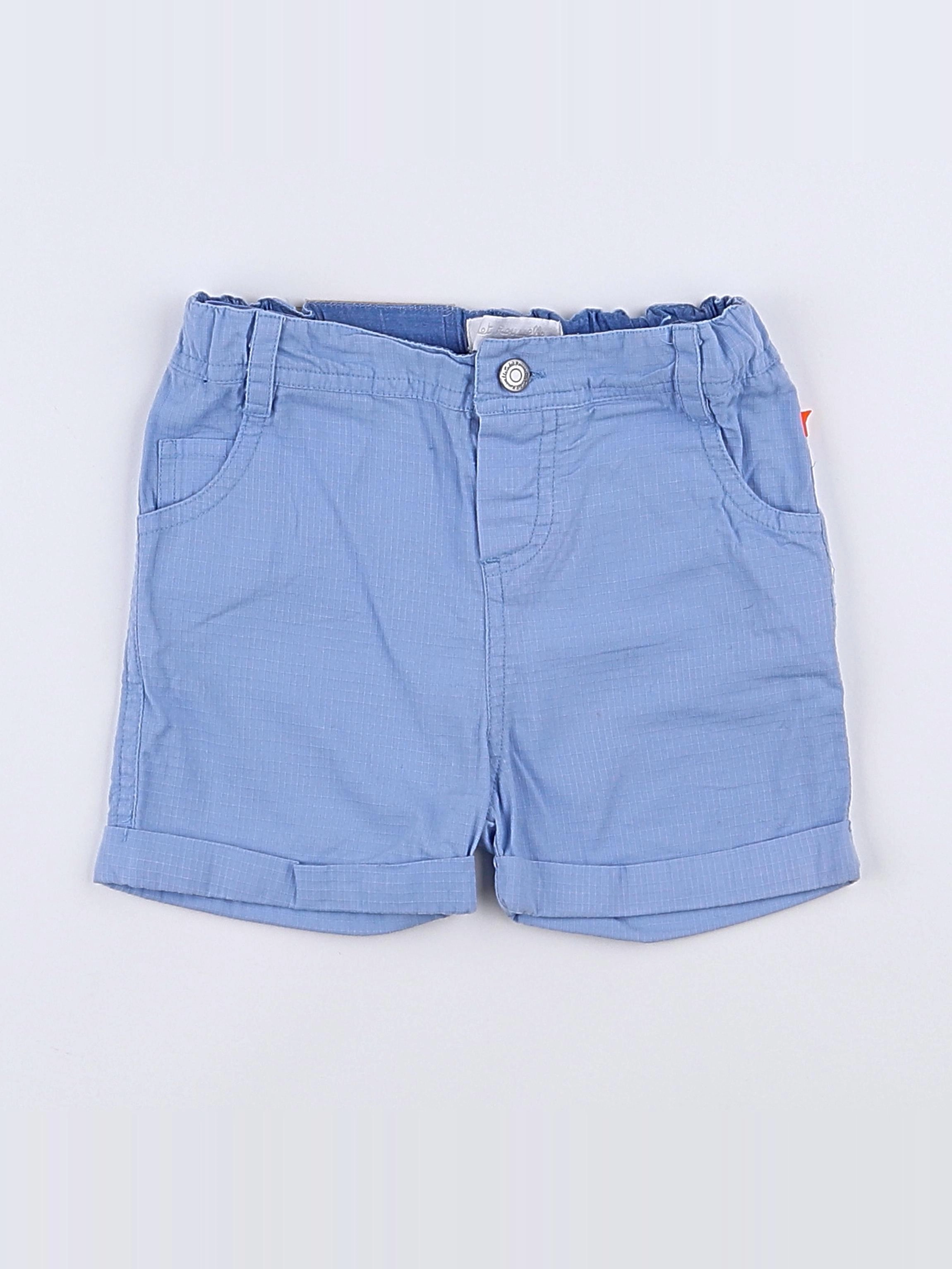 Cadet Rousselle - short bleu - 12 mois