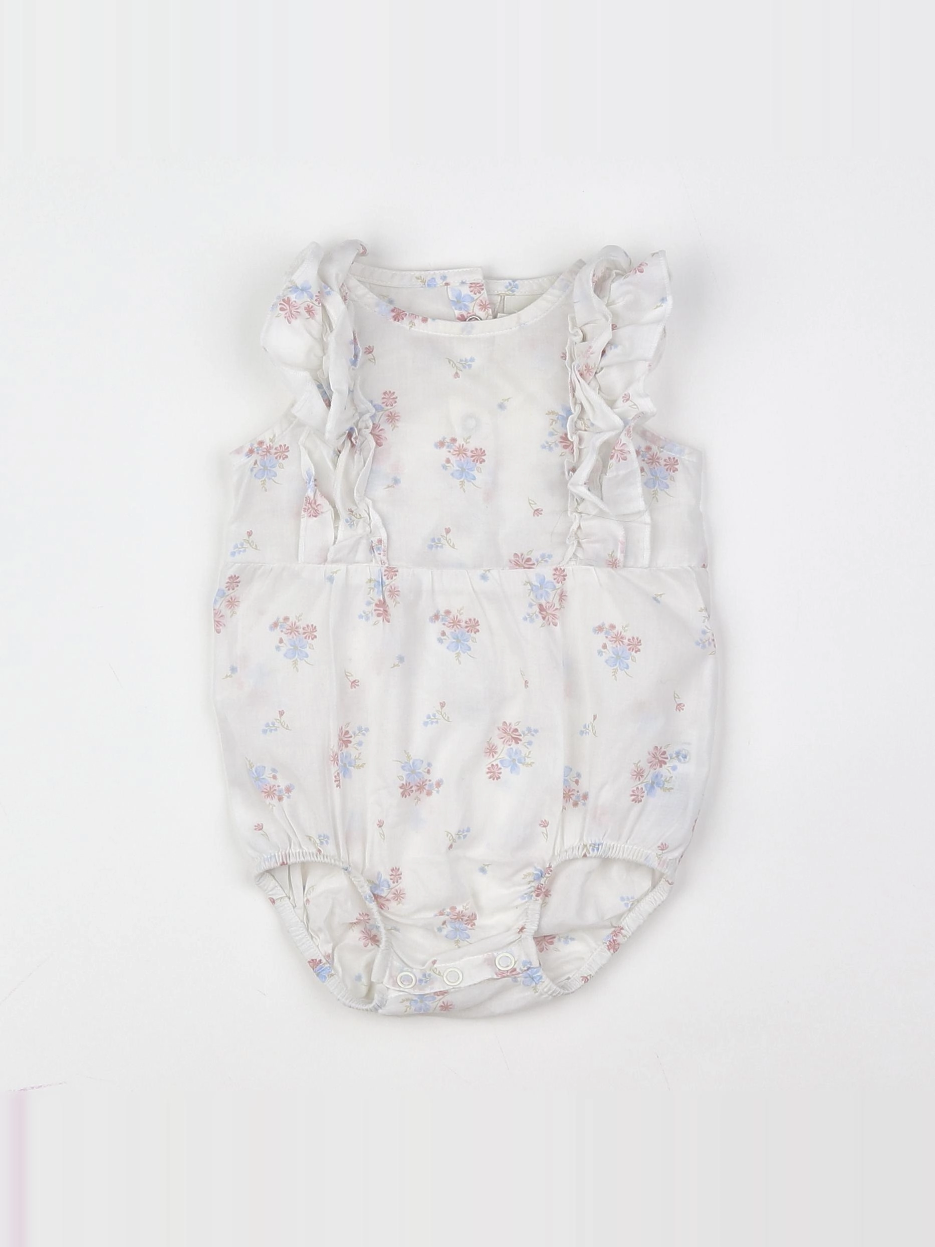 H&M - combinaison blanc - 6 mois