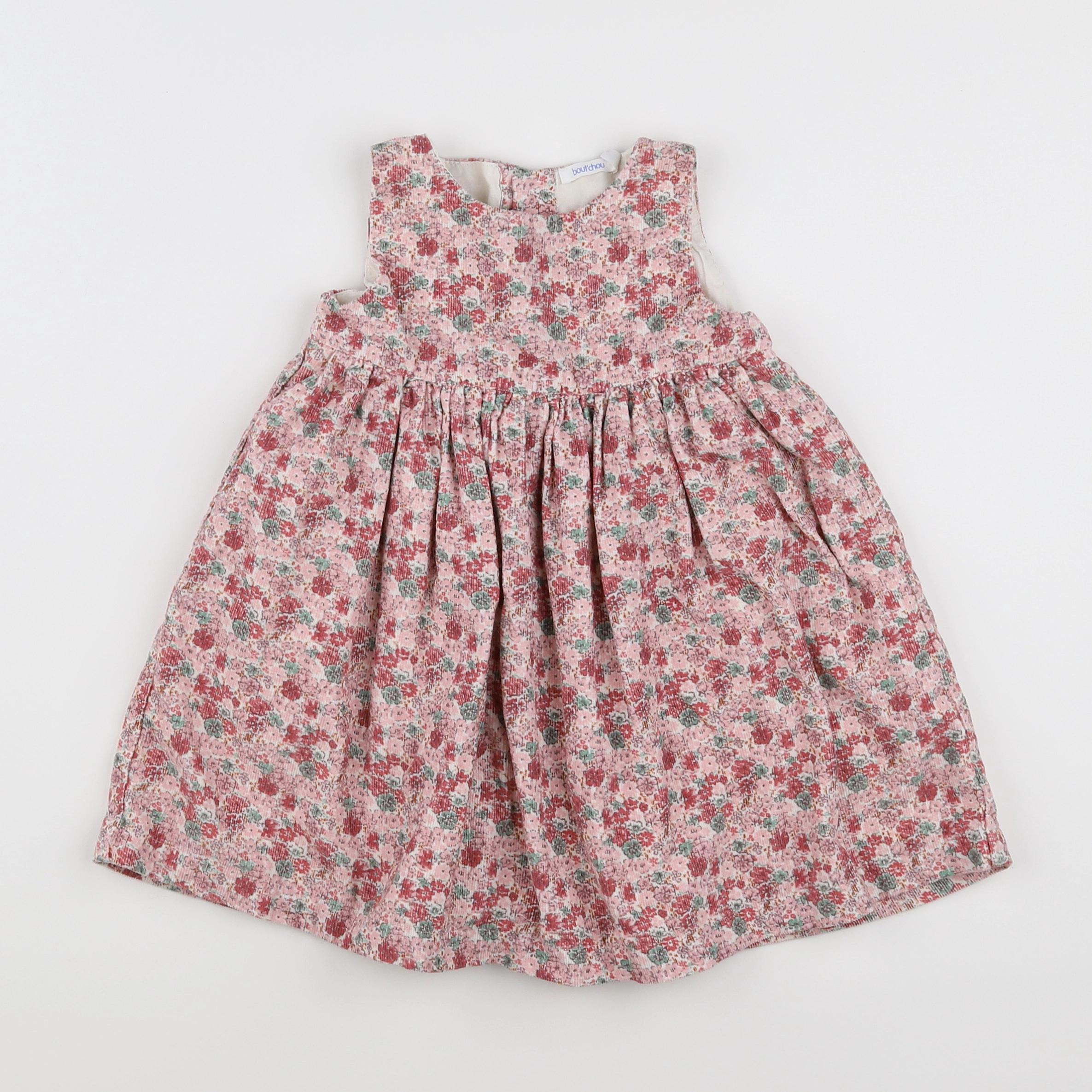 Boutchou - robe multicolore - 12 mois