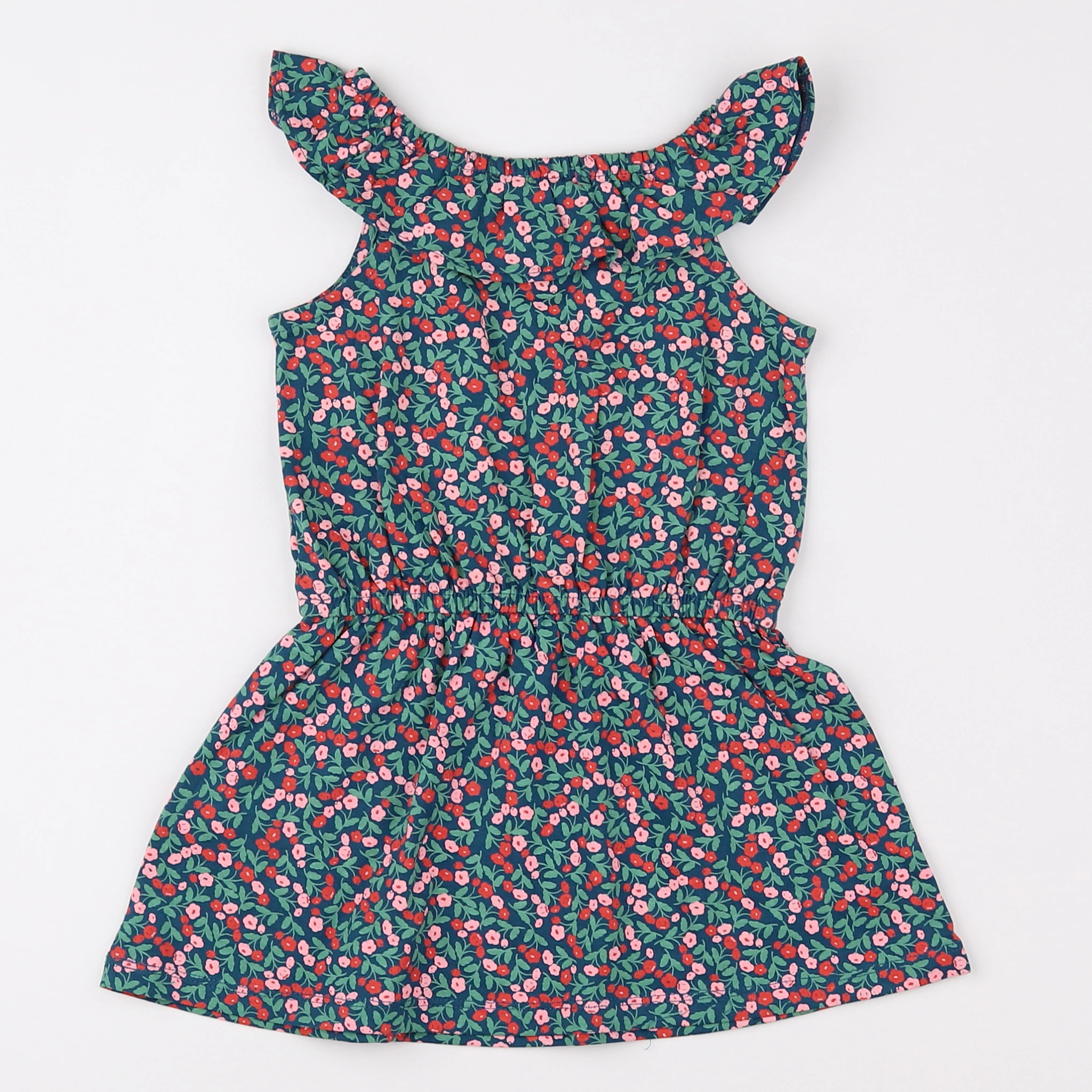 Vertbaudet - robe bleu - 2 ans