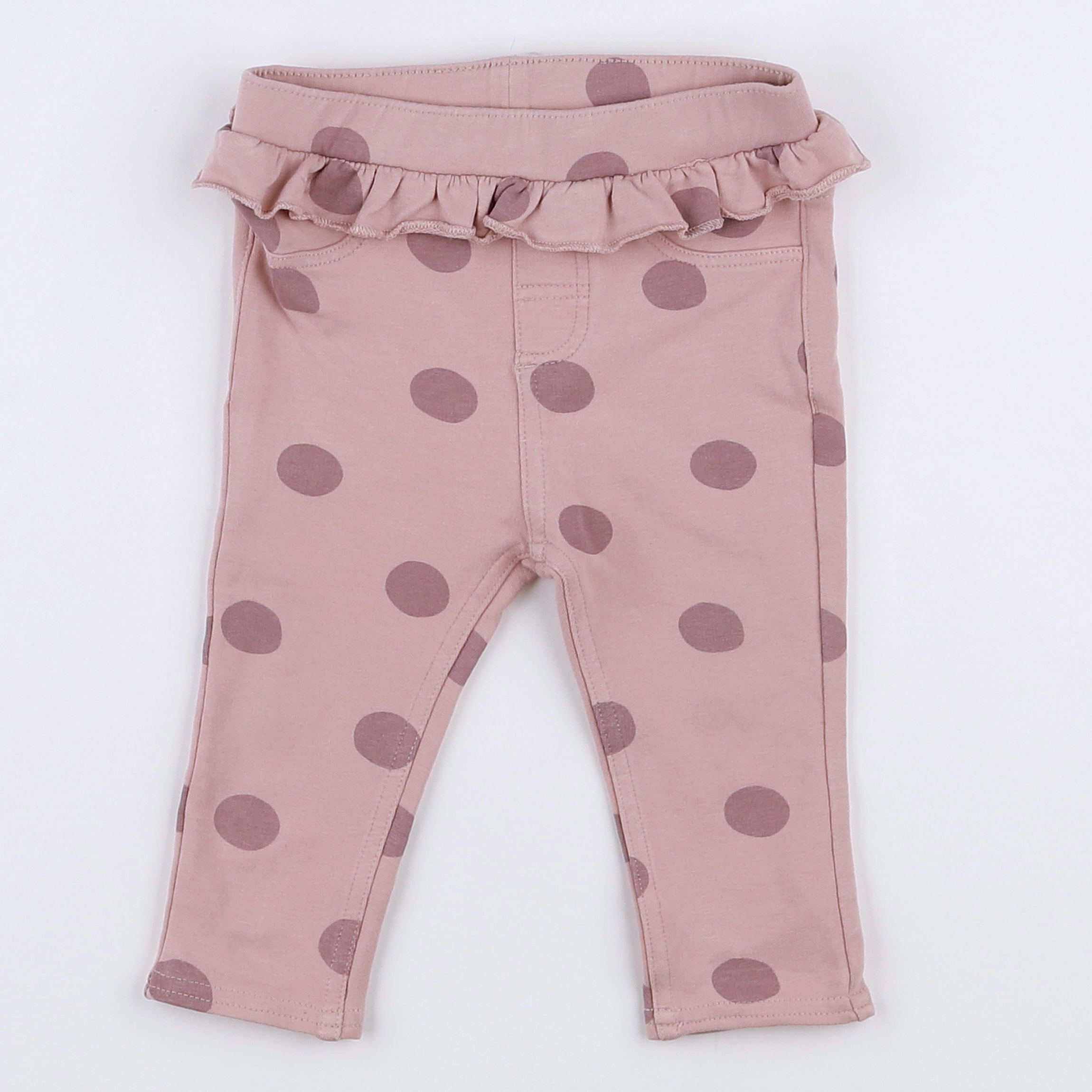 H&M - pantalon rose - 9 mois