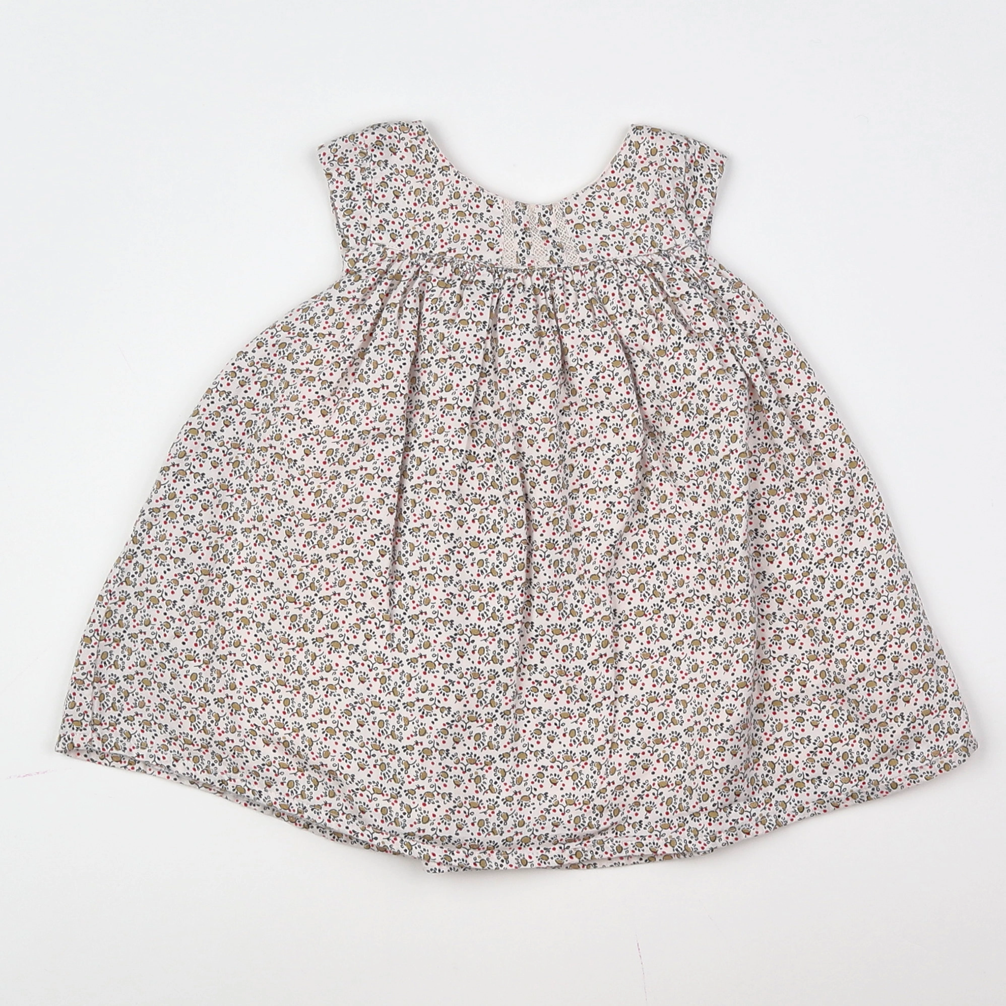 Boutchou - robe multicolore - 3 mois
