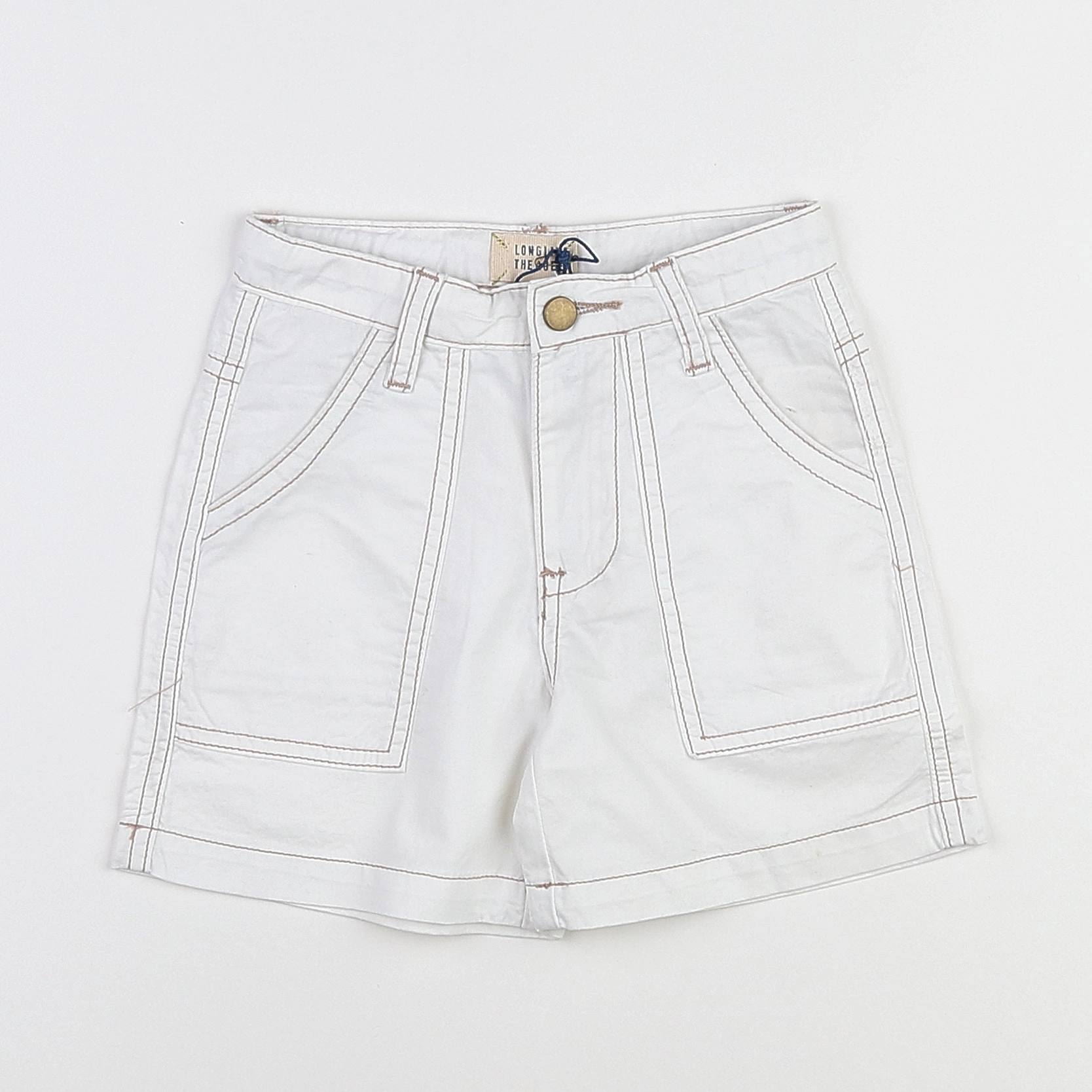 Longlivethequeen  - short blanc (neuf) - 6 ans