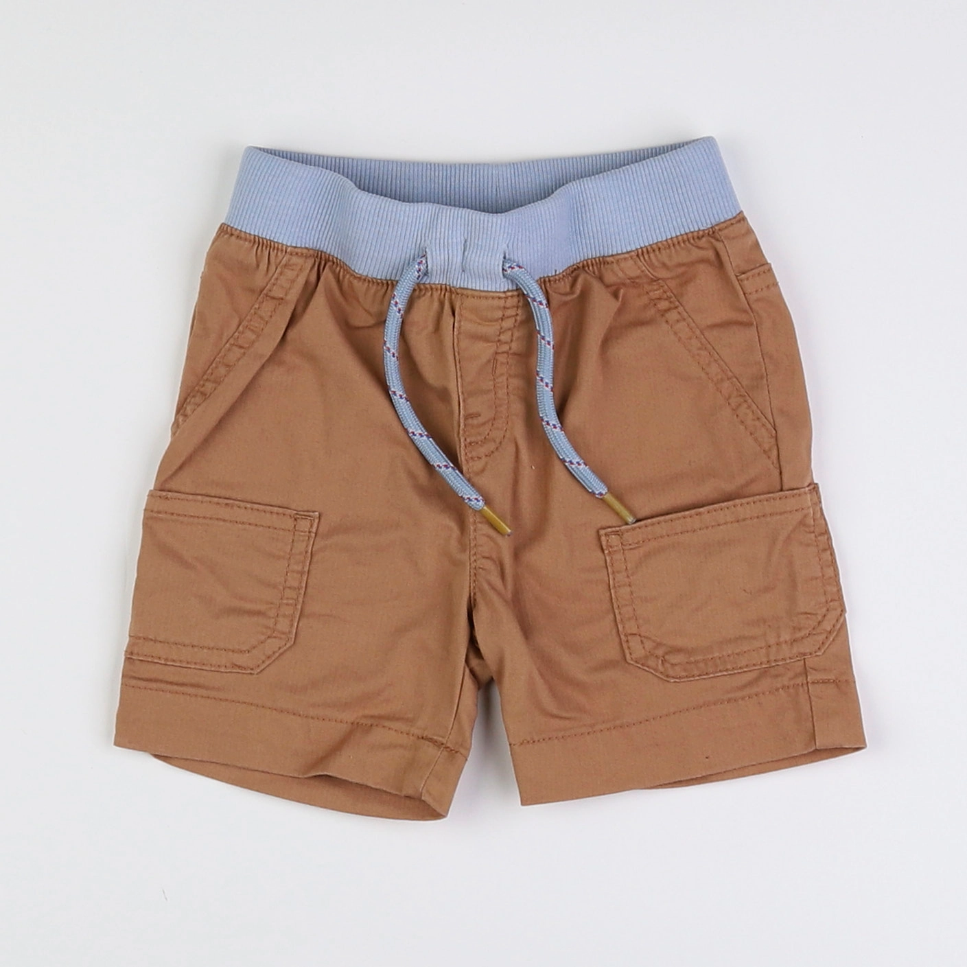 Catimini - short bronze, bleu - 12 mois