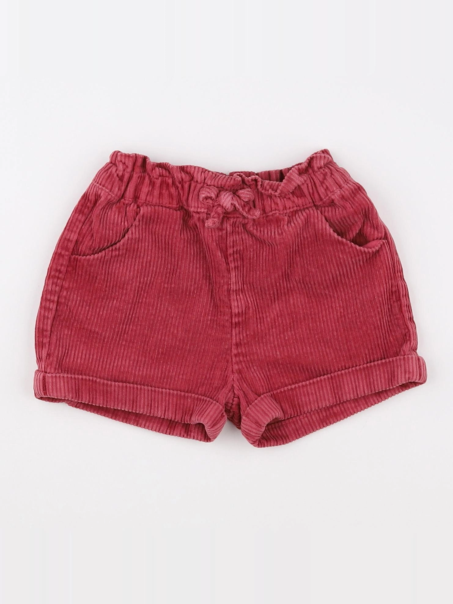 Vertbaudet - short rose - 18 mois