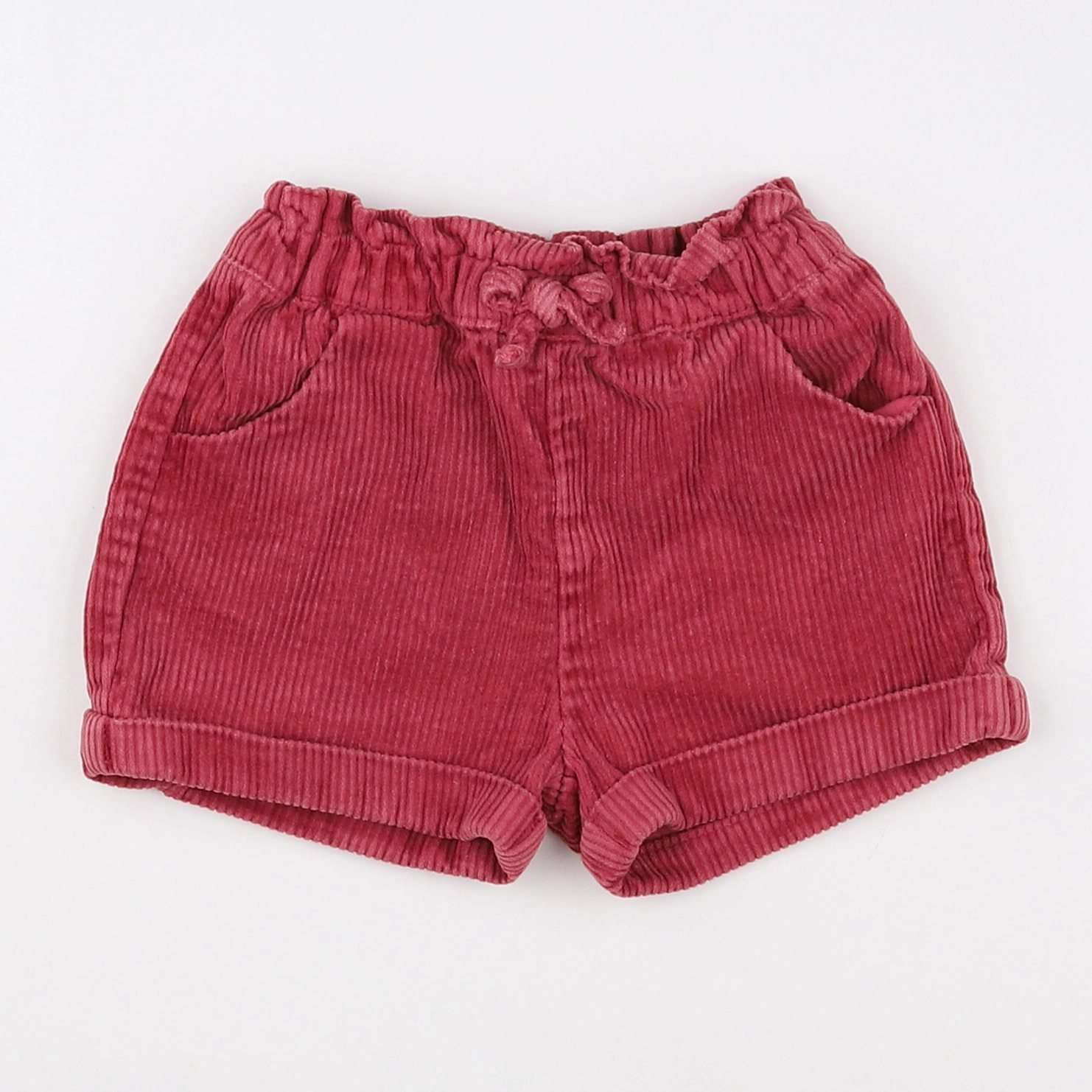 Vertbaudet - short rose - 18 mois