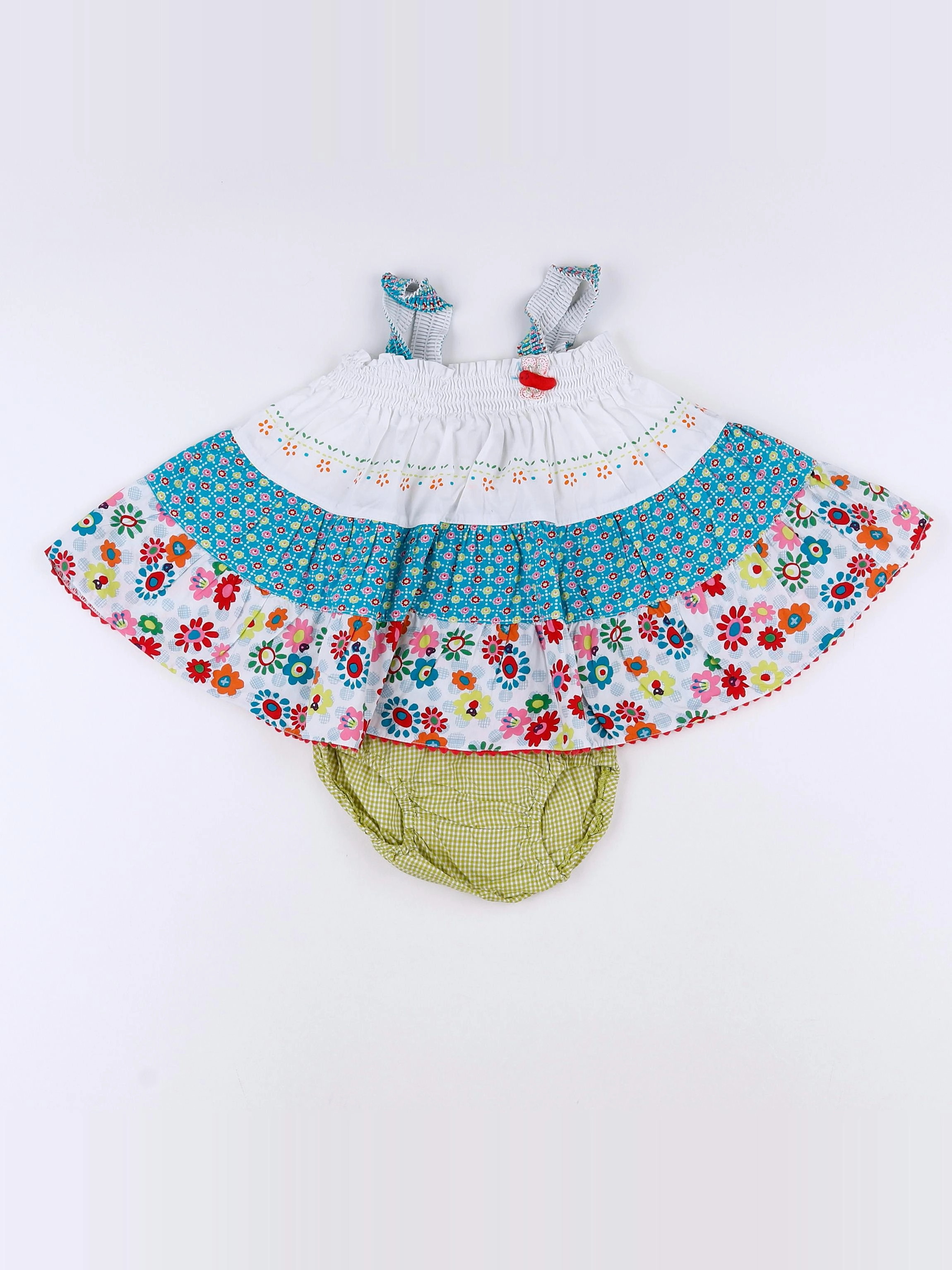 Catimini - robe multicolore - 6 mois