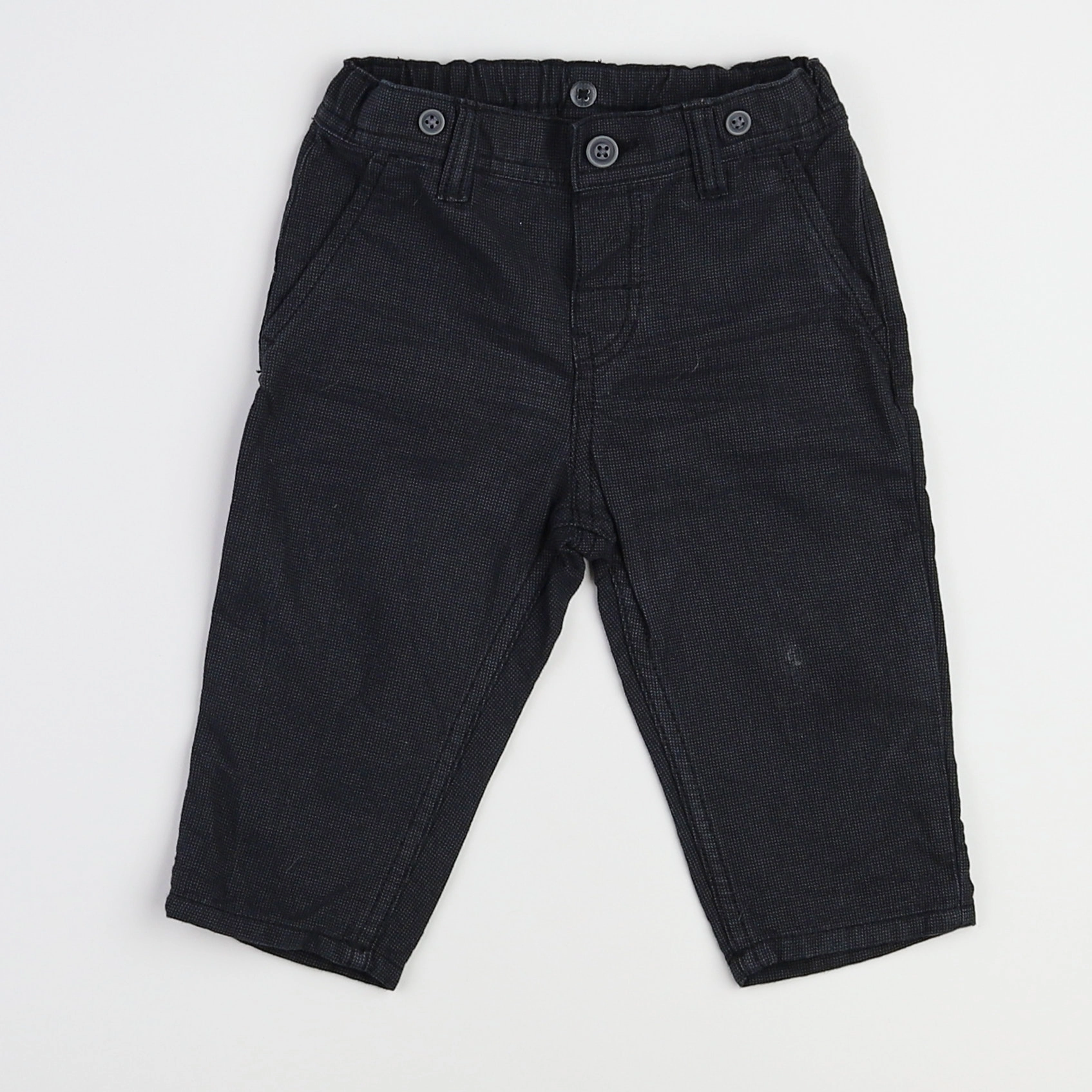 H&M - pantalon gris - 9 mois
