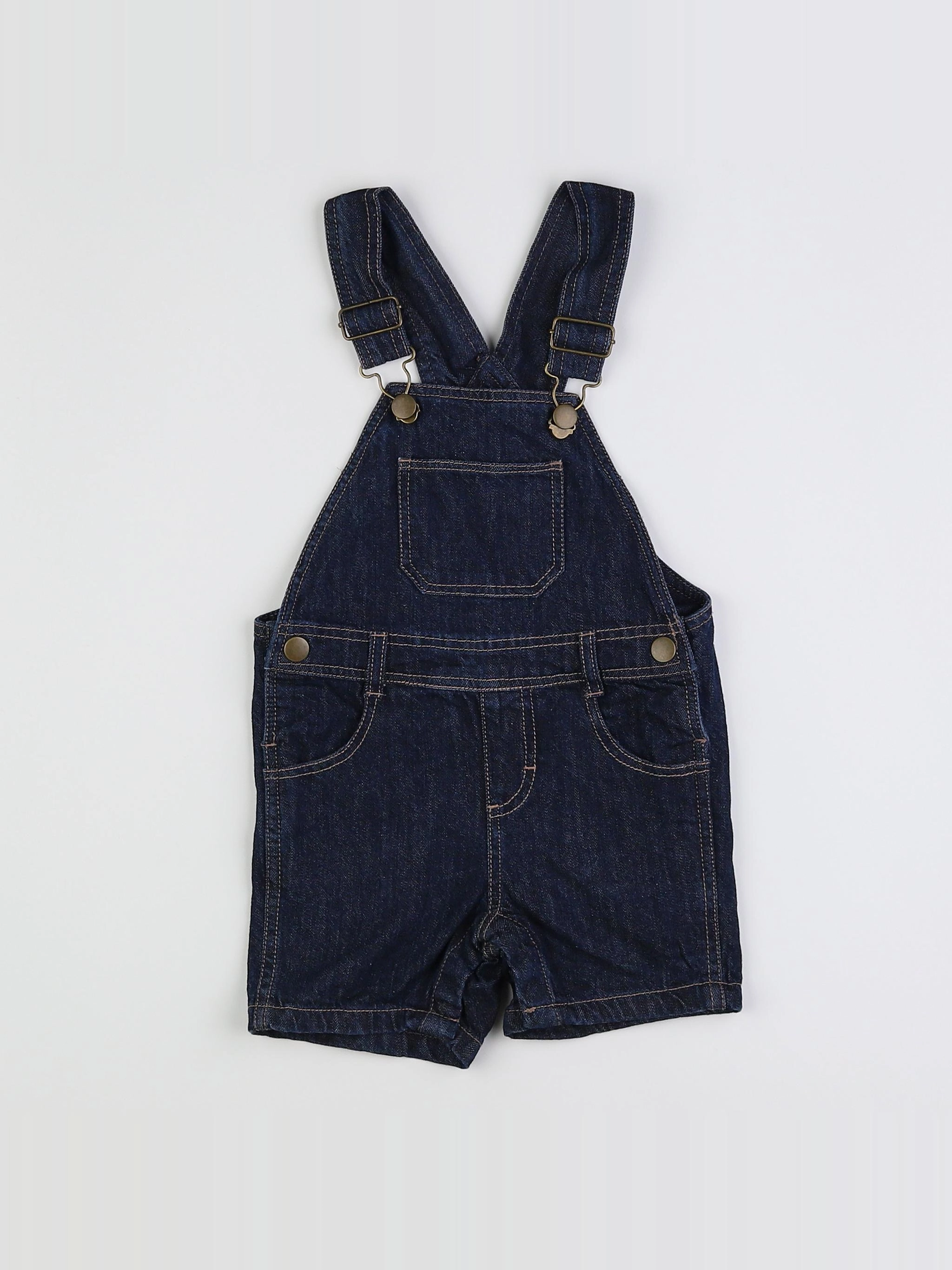 Boutchou - salopette bleu - 12 mois