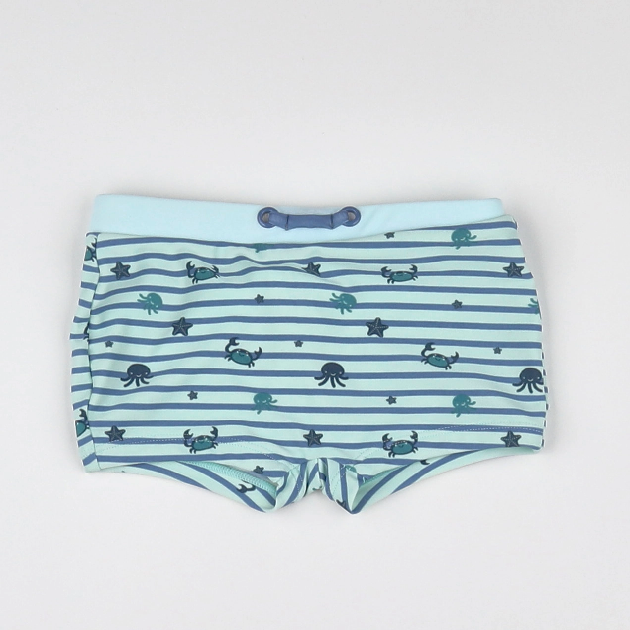 Vertbaudet - maillot de bain bleu - 9 mois