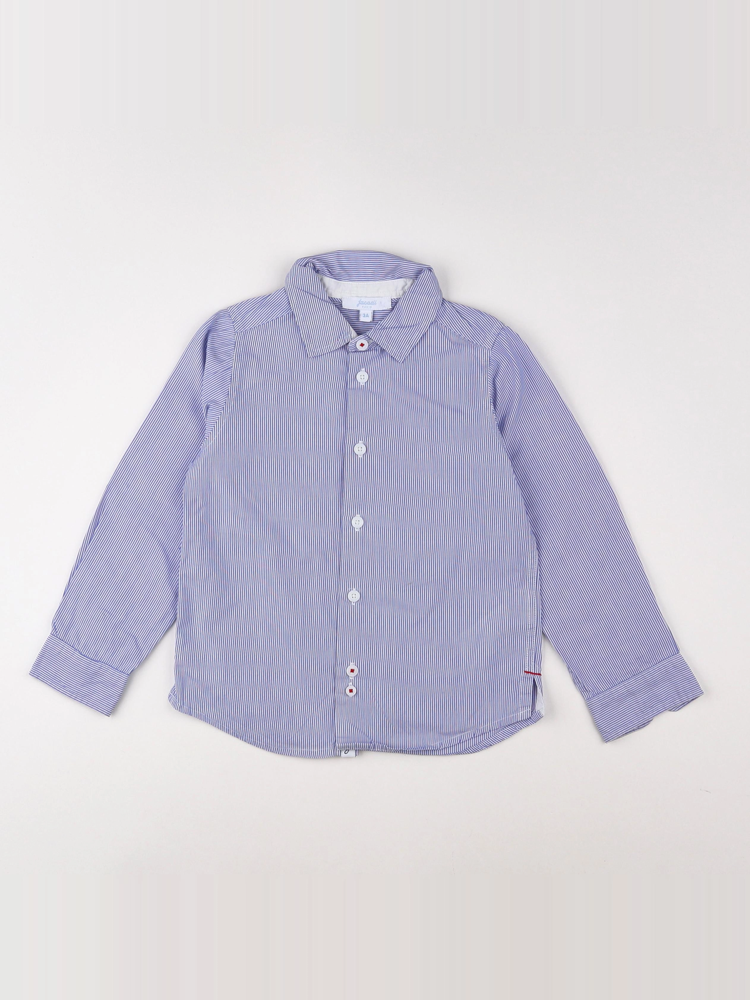 Jacadi - chemise bleu - 3 ans