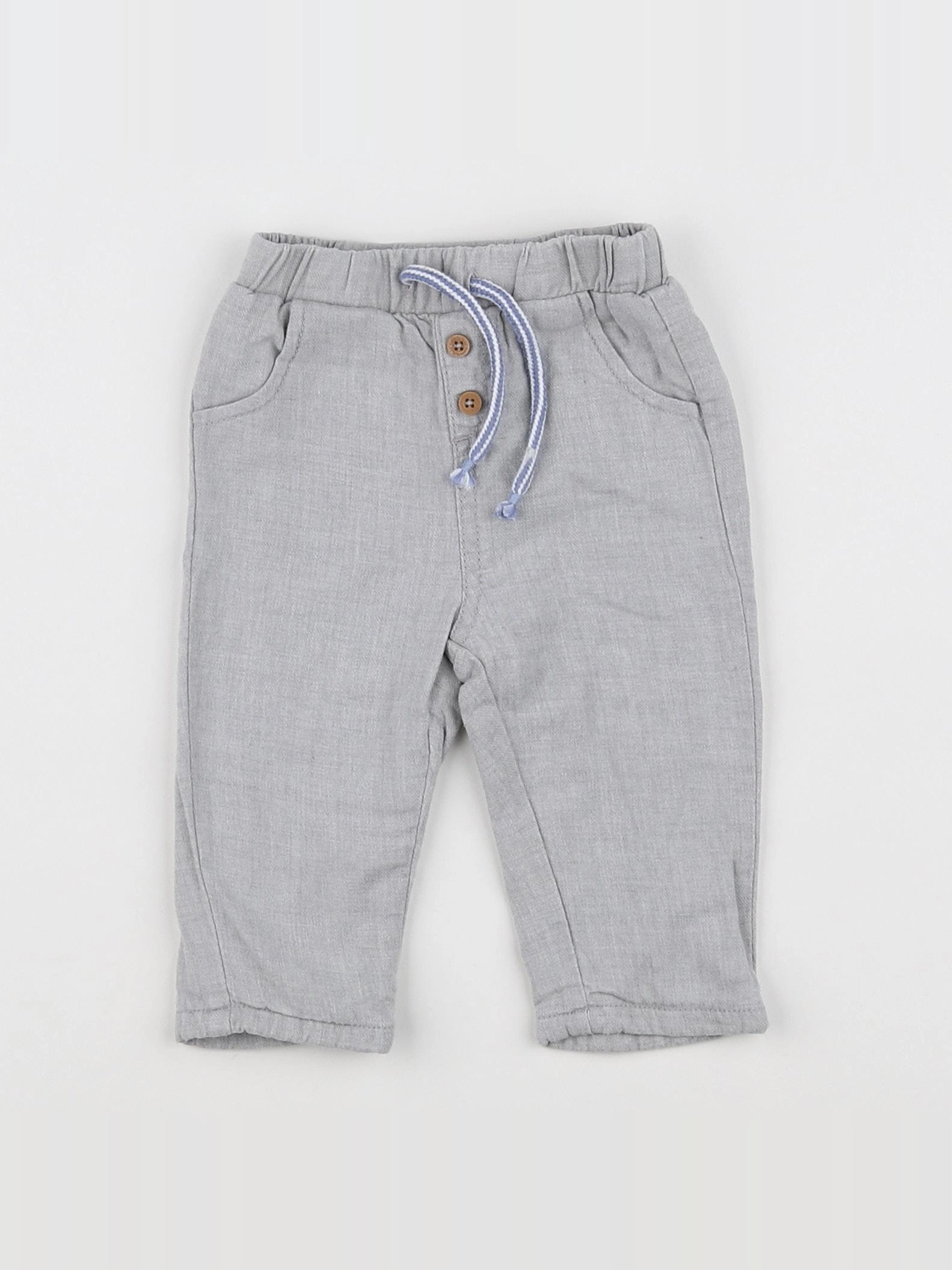 Cadet Rousselle - pantalon gris - 6 mois